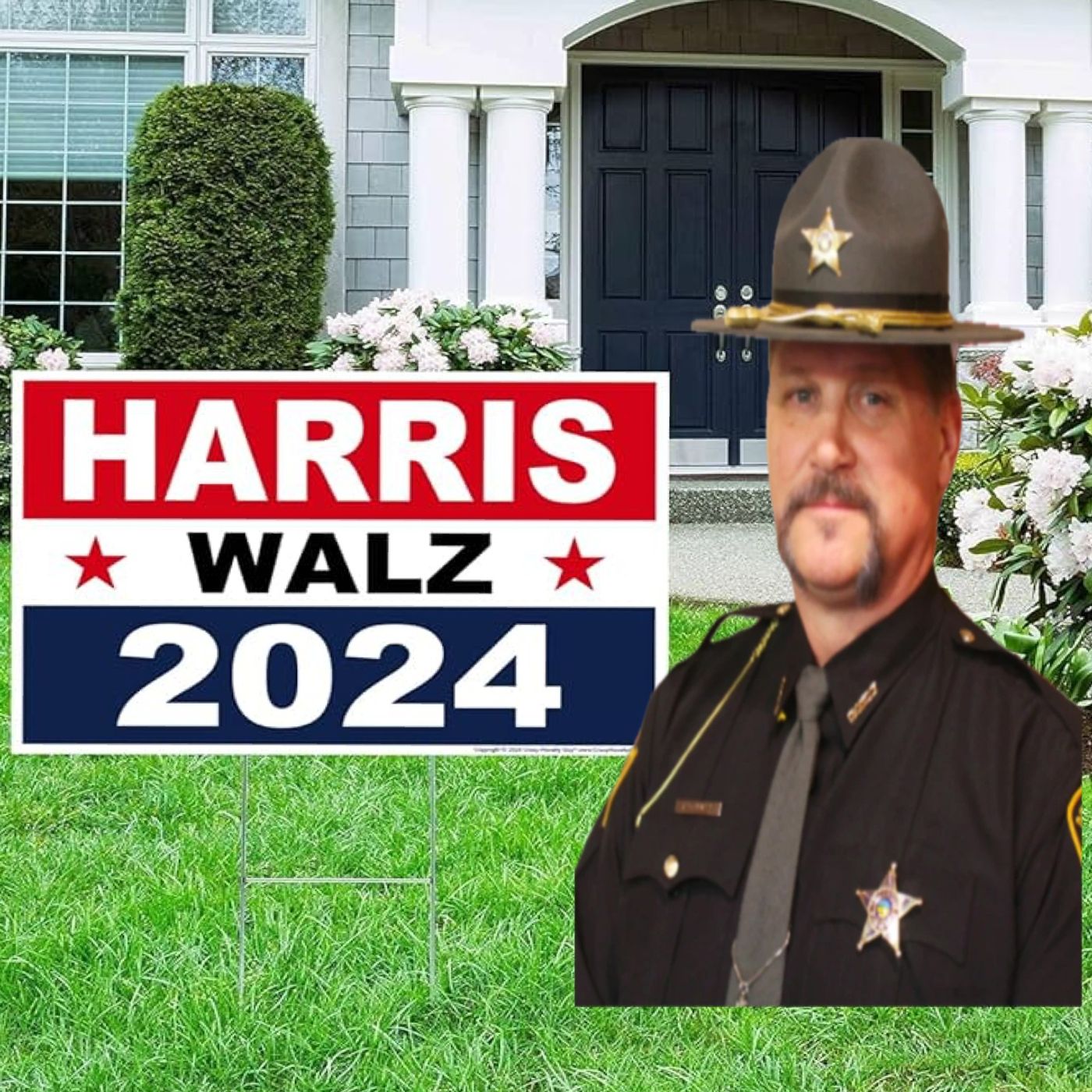 Ohio MAGA sheriff suggests residents keep a list of homes with Harris yard signs