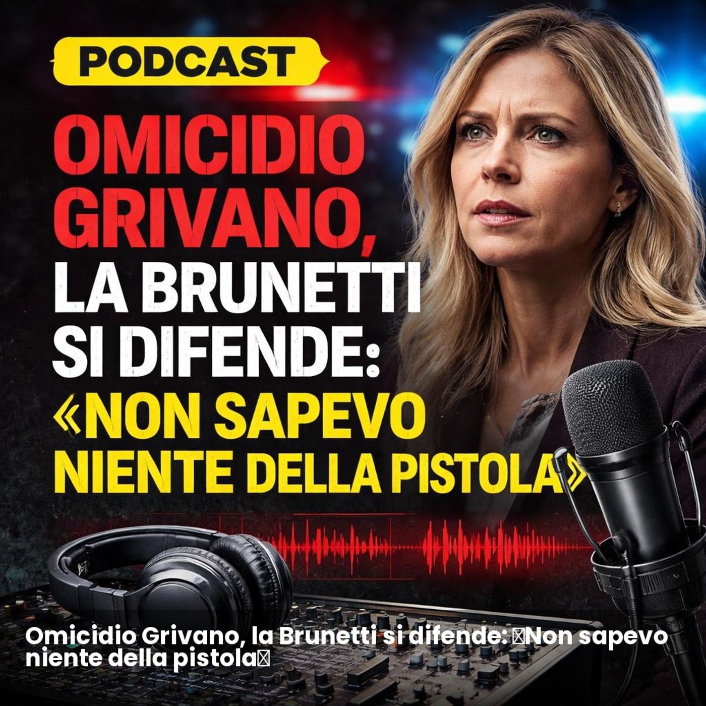 Omicidio Grivano, la Brunetti si difende: «Non sapevo niente della pistola» episode artwork
