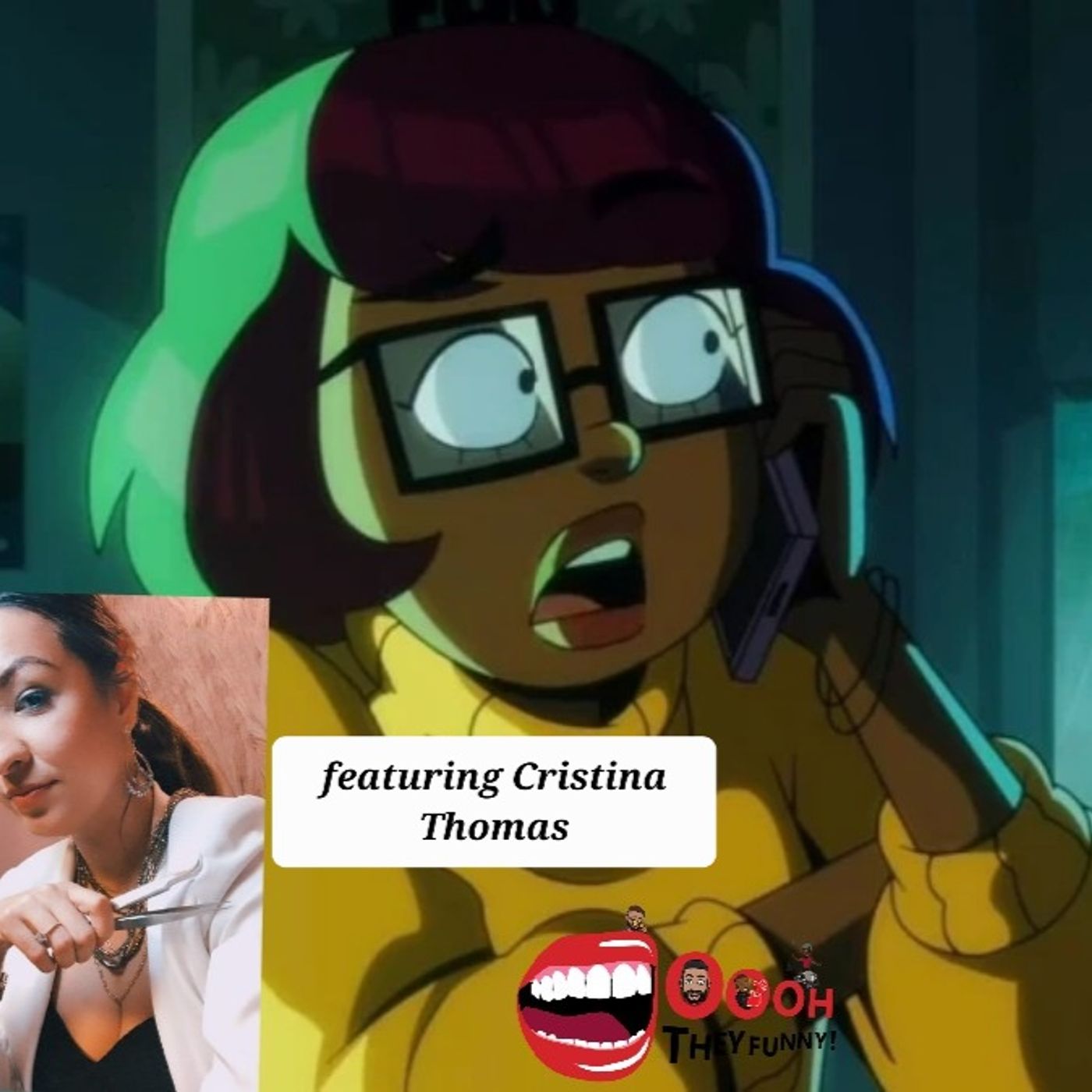 10.19.22 Velma Cataleya with a slice of poverty episode artwork