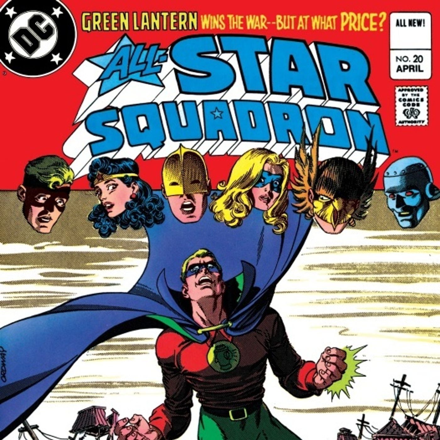 Source Material Special - #JSAPRIL 2025 - All-Star Squadron #19 and #20 (DC, 1983) episode artwork