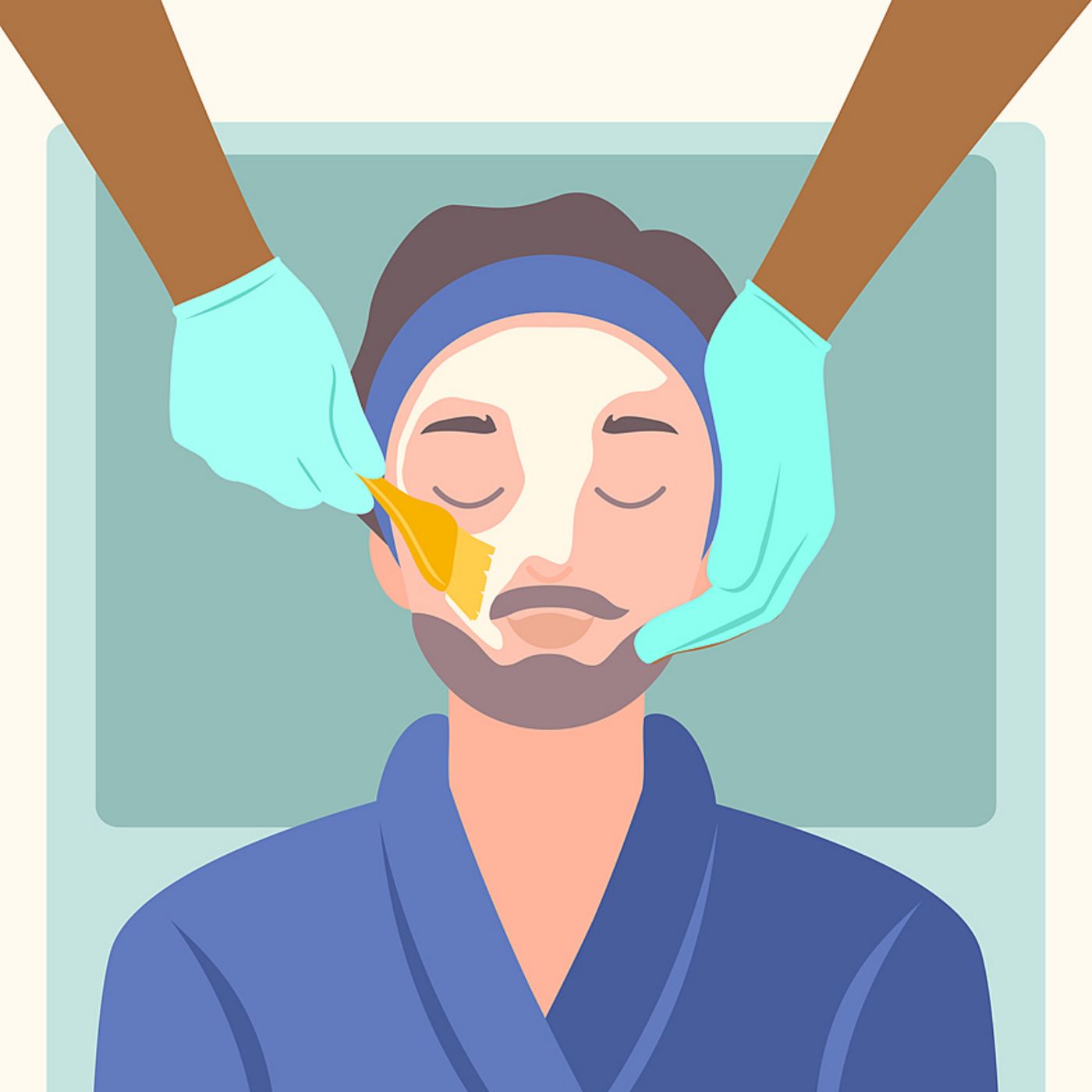 The male makeup moment has arrived