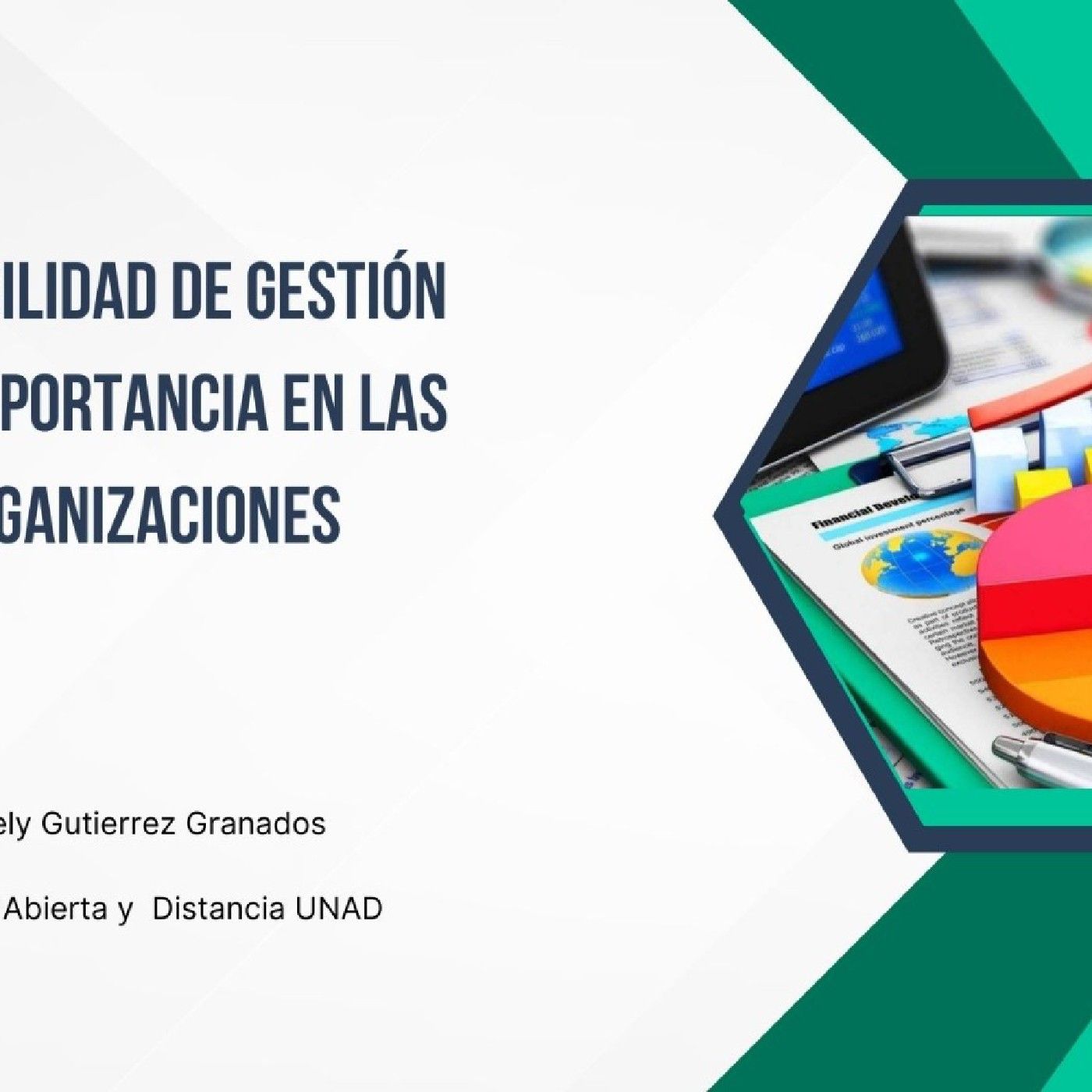 Contabilidad de gestión organizaciones