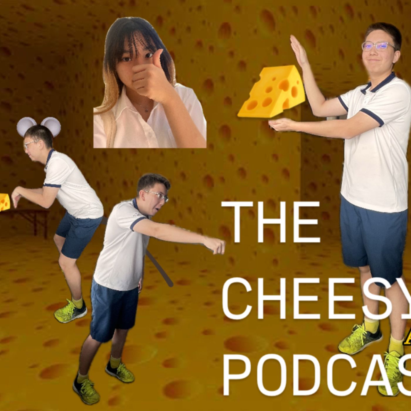 The Cheesy Artist Podcast - Vicky & Parm podcast artwork