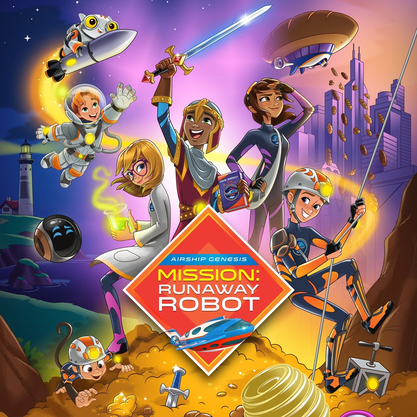 Airship Genesis - Mission: Runaway Robot: The Great Space Chase - E2 episode artwork