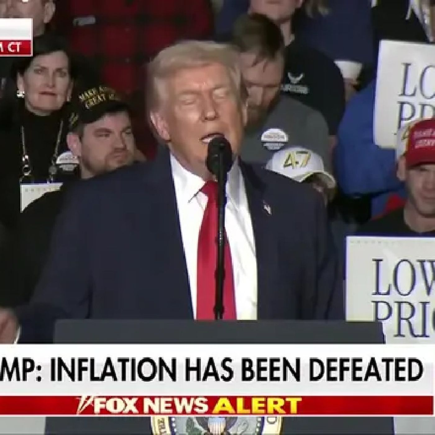 PRESIDENT TRUMP: "Everybody wants to be a policeman, a fireman, they want to be in the military ... and all because we have a president who episode artwork