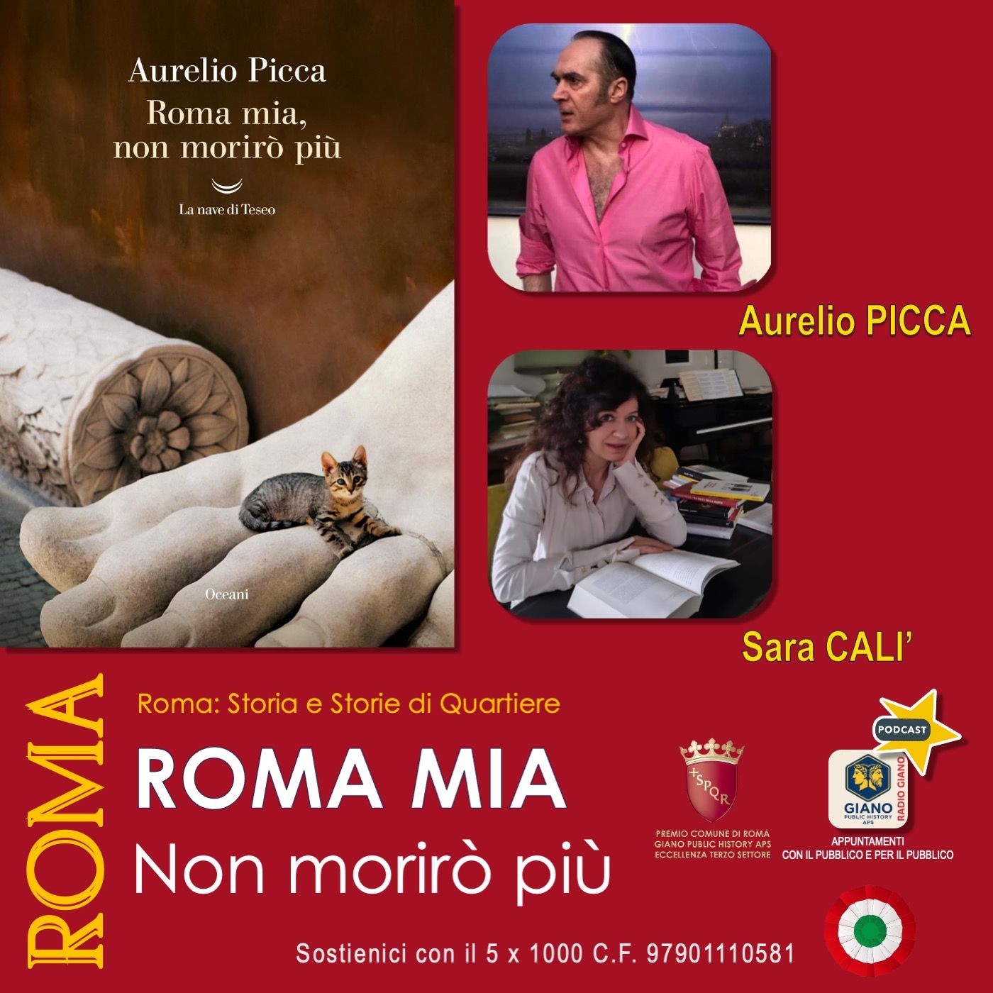 ROMA MIA, non morirò più. Sara CALI’ con Aurelio PICCA ROMA MIA, non morirò più. Sara CALI’ con Aurelio PICCA