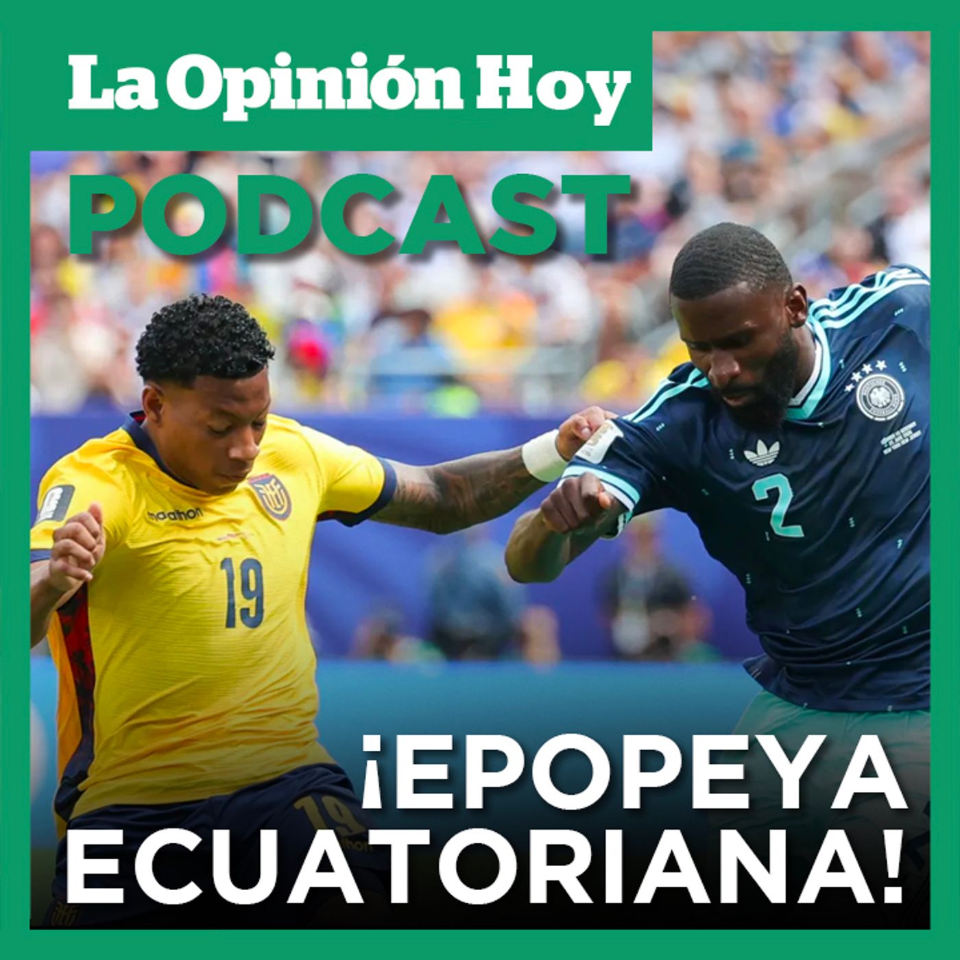 Ecuador logra pegarle al gigante alemán: 2-1 episode artwork