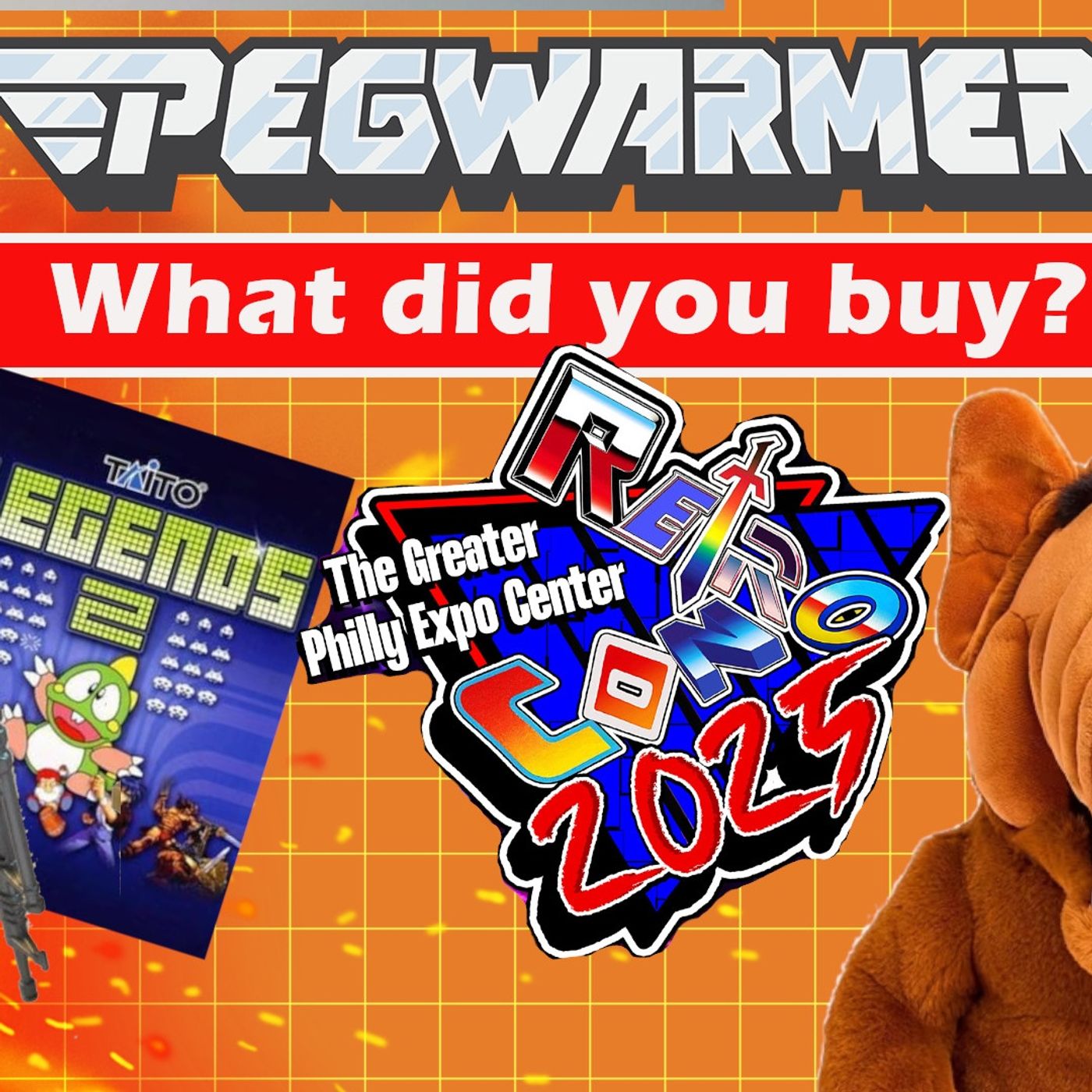 What did you buy at Retro Con 2025?  - Pegwarmers #204 episode artwork