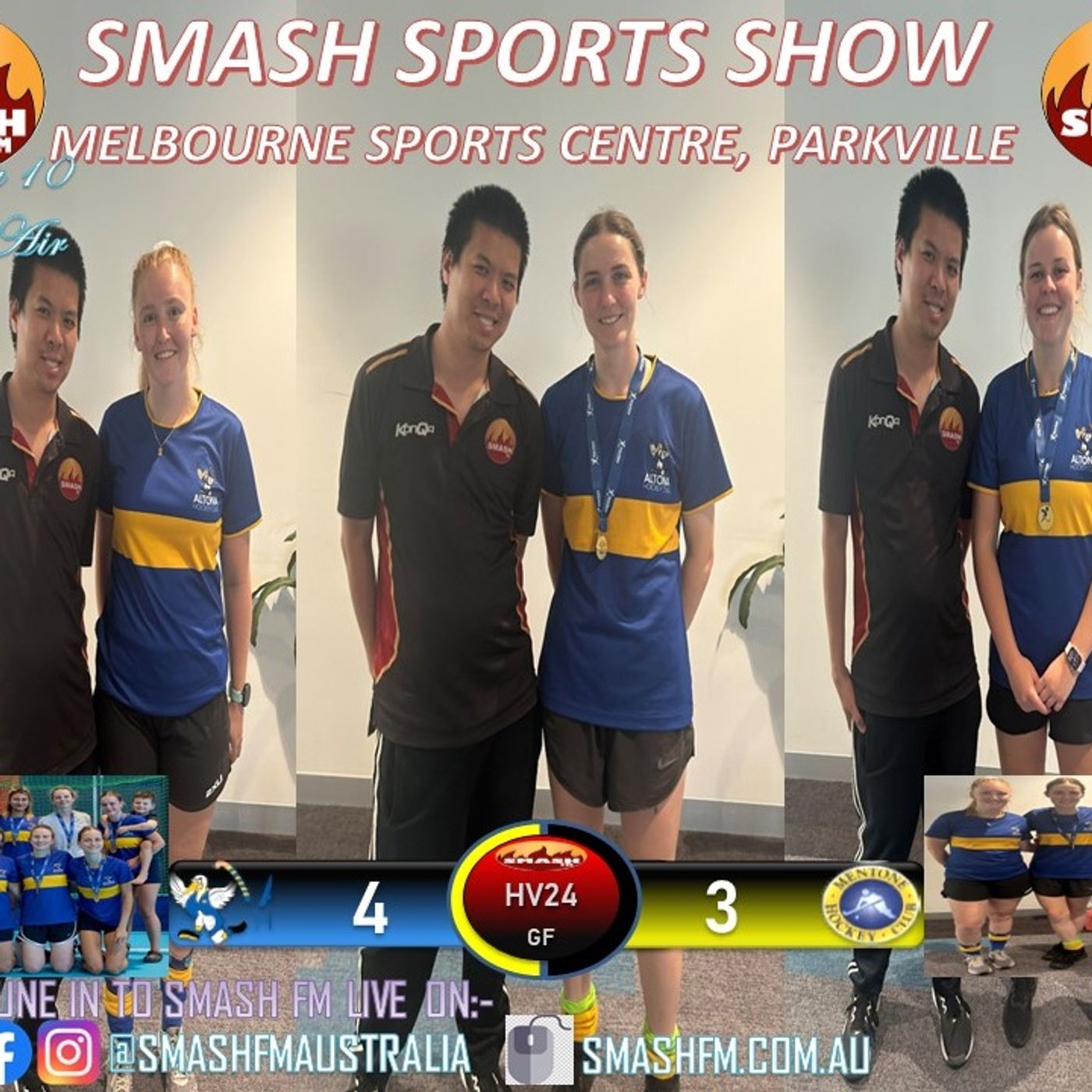 SSS10THYR: Altona HC HV24 Open Division 1 State Indoor Champions Post Game Interviews 040224