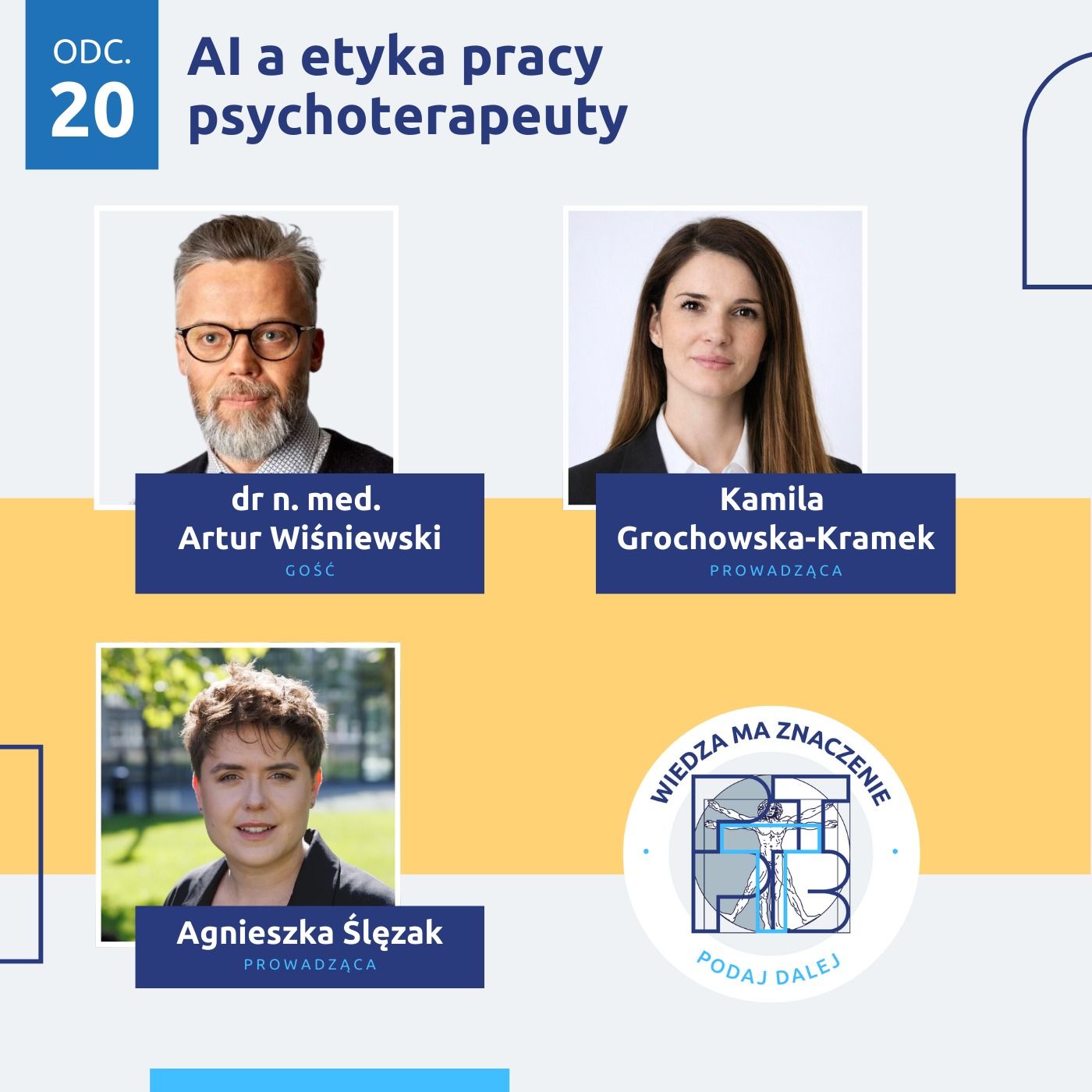 AI a etyka pracy psychoterapeuty. Gość: dr n. med. Artur Wiśniewski