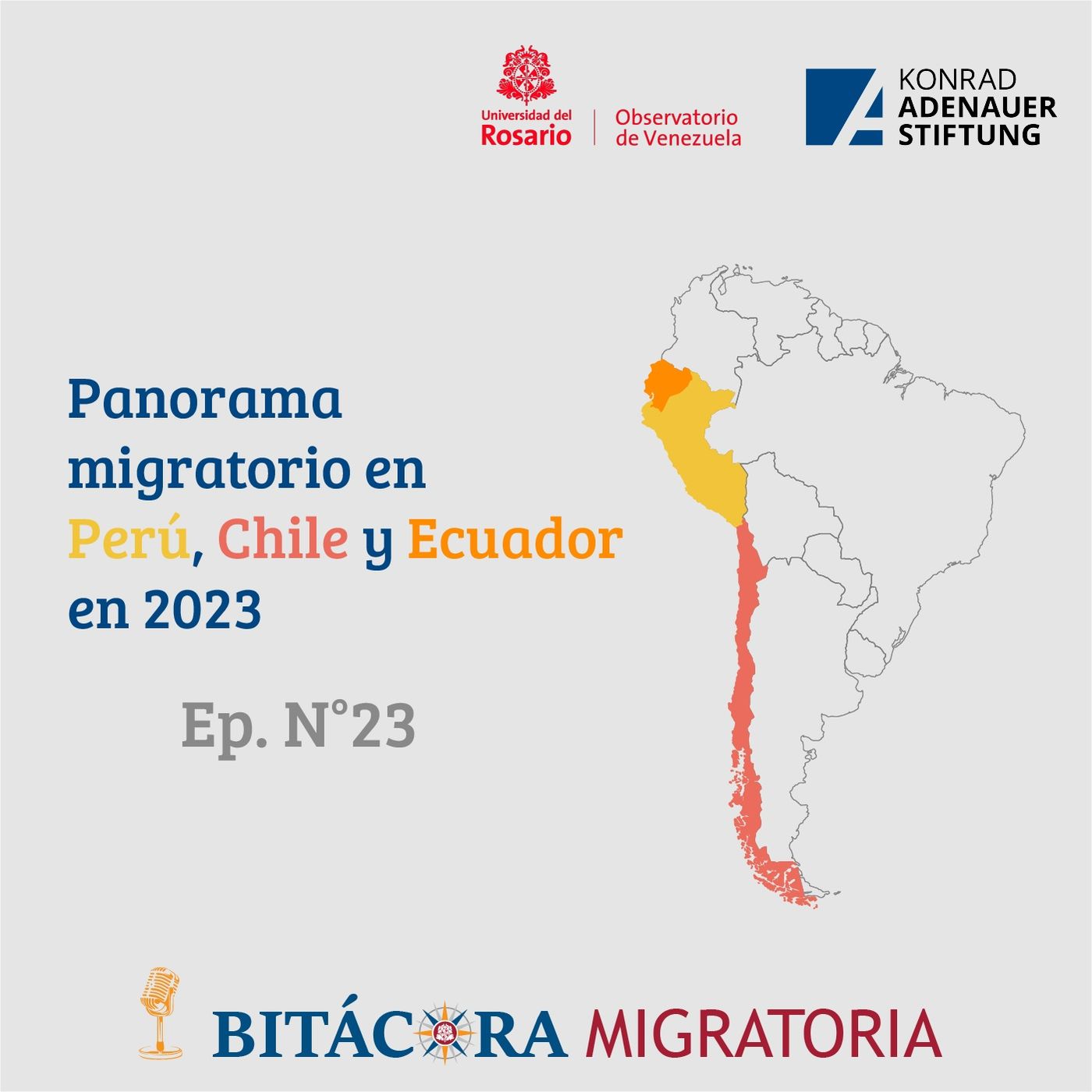 Panorama migratorio en Perú, Chile y Ecuador en 2023 Ep.23
