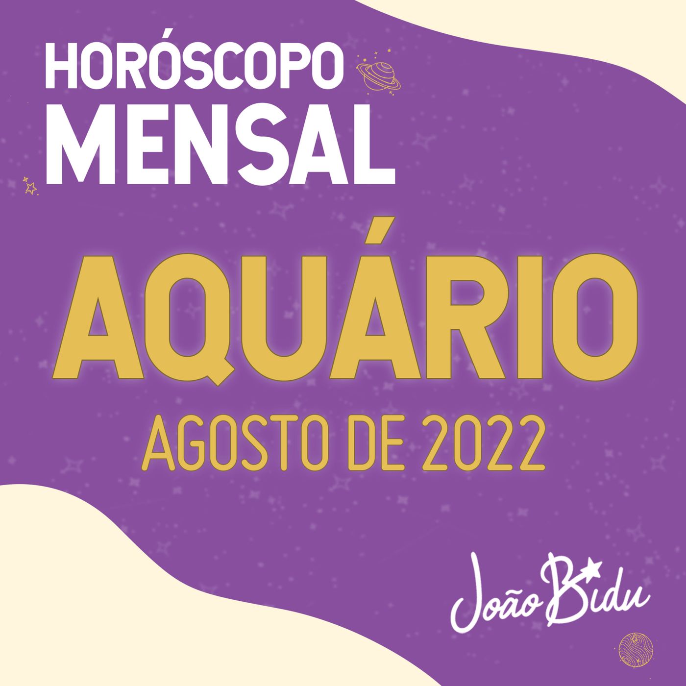 Horóscopo do Mês por João Bidu