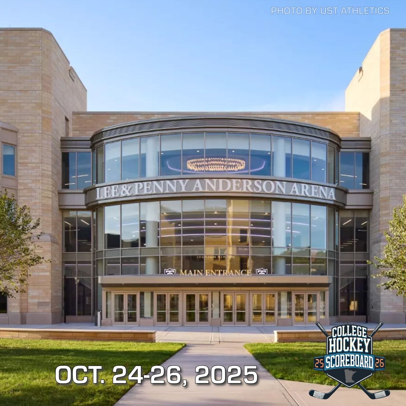 St. Thomas christens new building with some wild ones; UMD men sweep Gophers