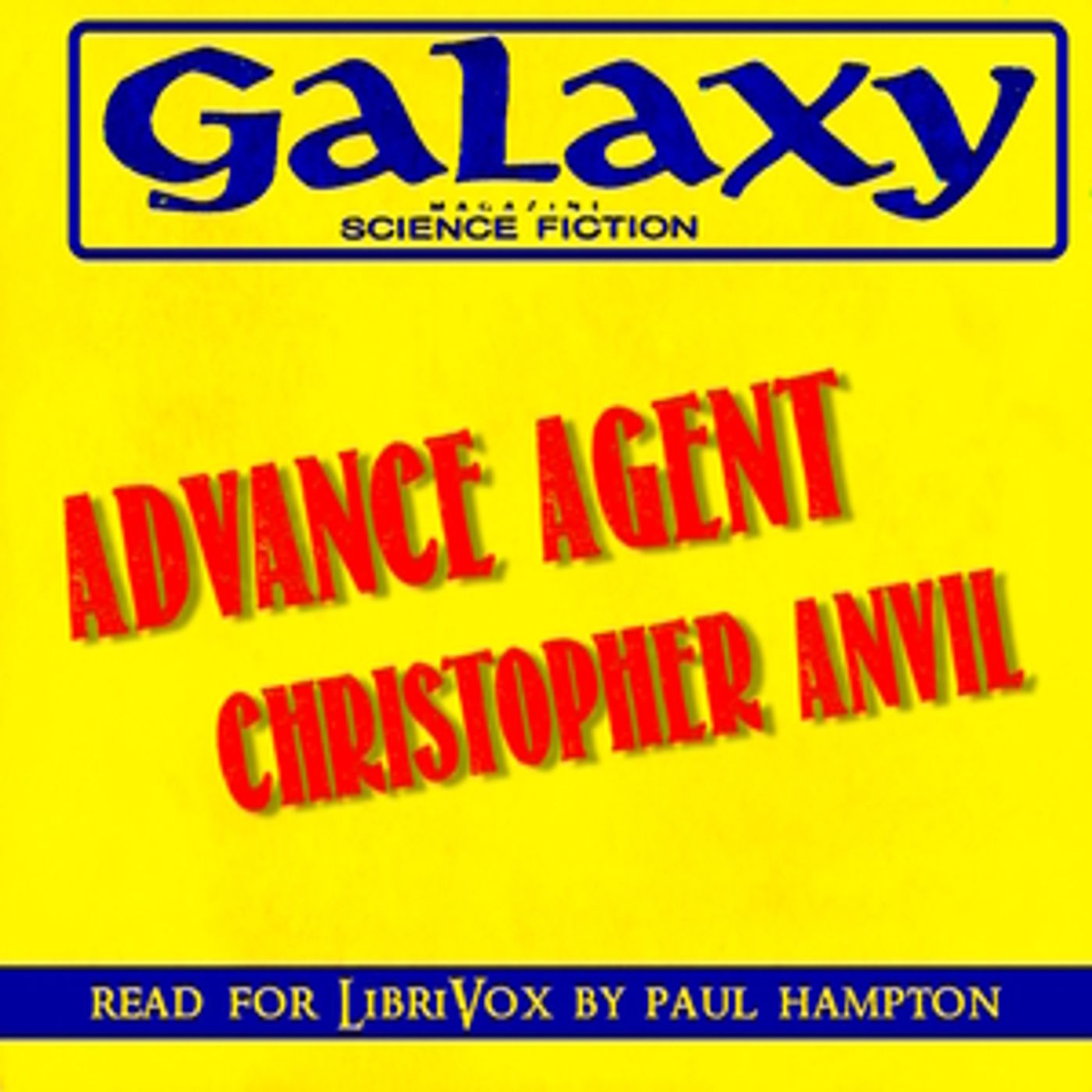 Advance Agent by Christopher Anvil cover art