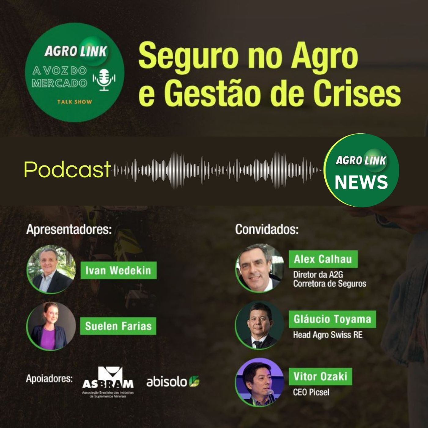 A Voz do Mercado #16 - Seguro no Agro e gestão de crises episode artwork