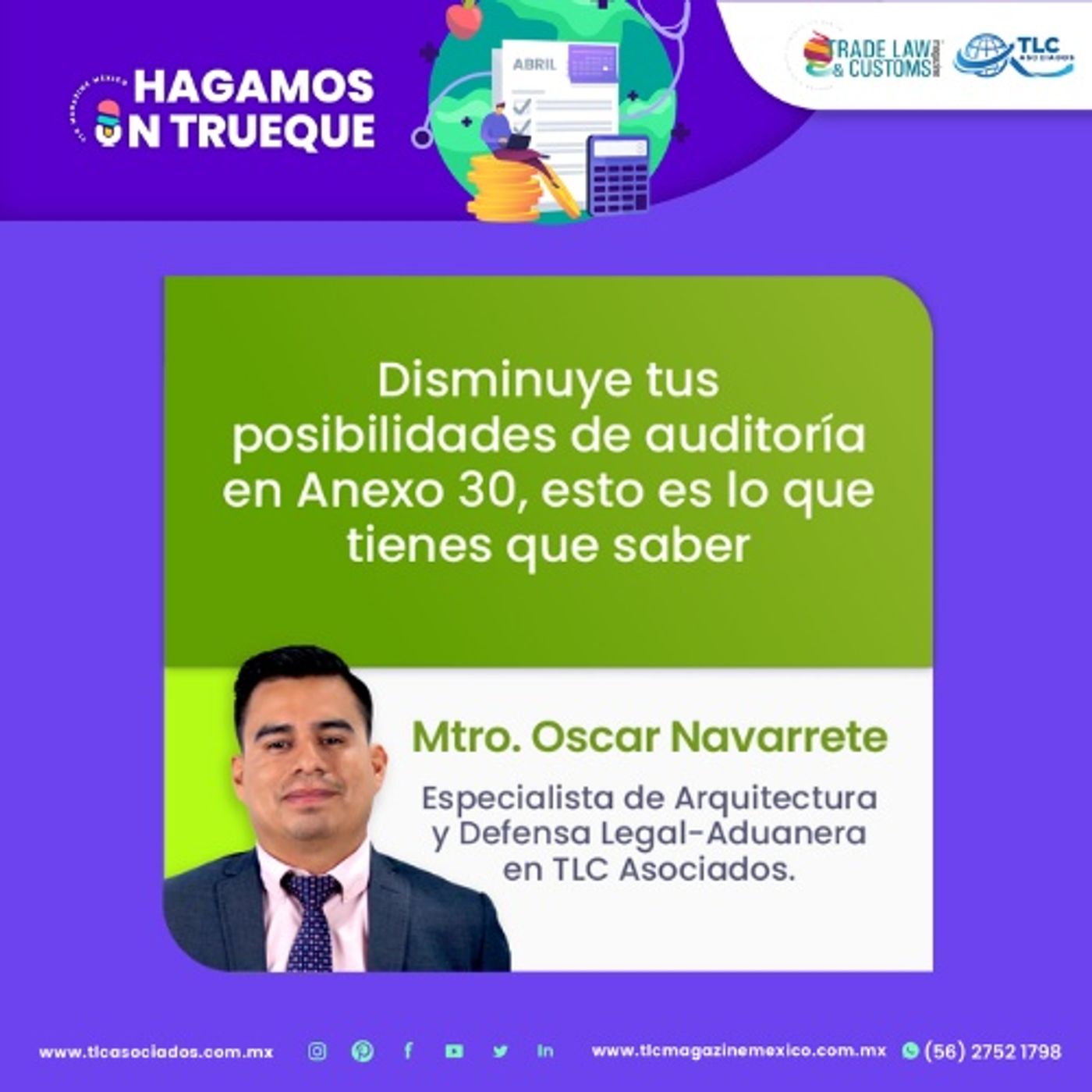 Episodio 402. Disminuye tus posibilidades de auditoría en Anexo 30, esto es lo que tienes que saber episode artwork