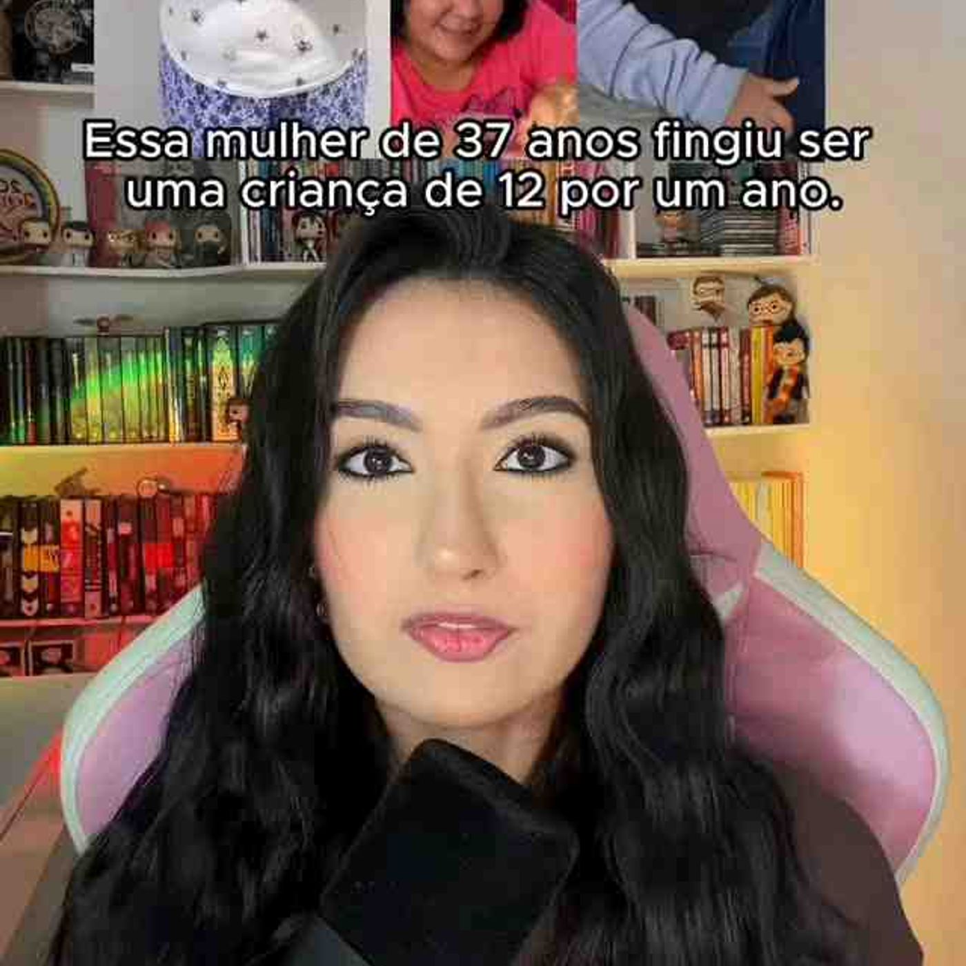 Essa mulher de 37 anos fingiu ser uma criança de 12 por um ano. _truecrime _casoscriminais _casosreais _crimes _crimesreais episode artwork