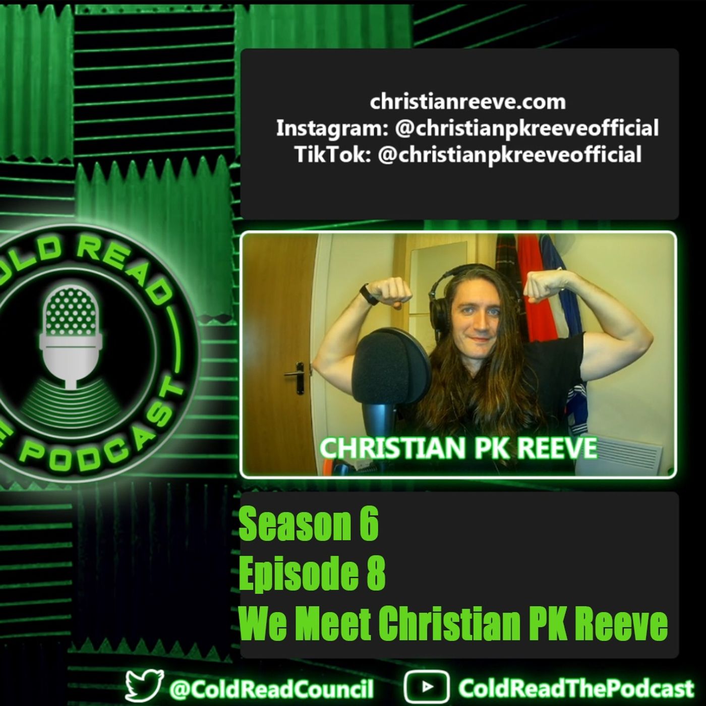 Cold Read The VA Podcast - S6 E8 - We Meet Christian Reeve