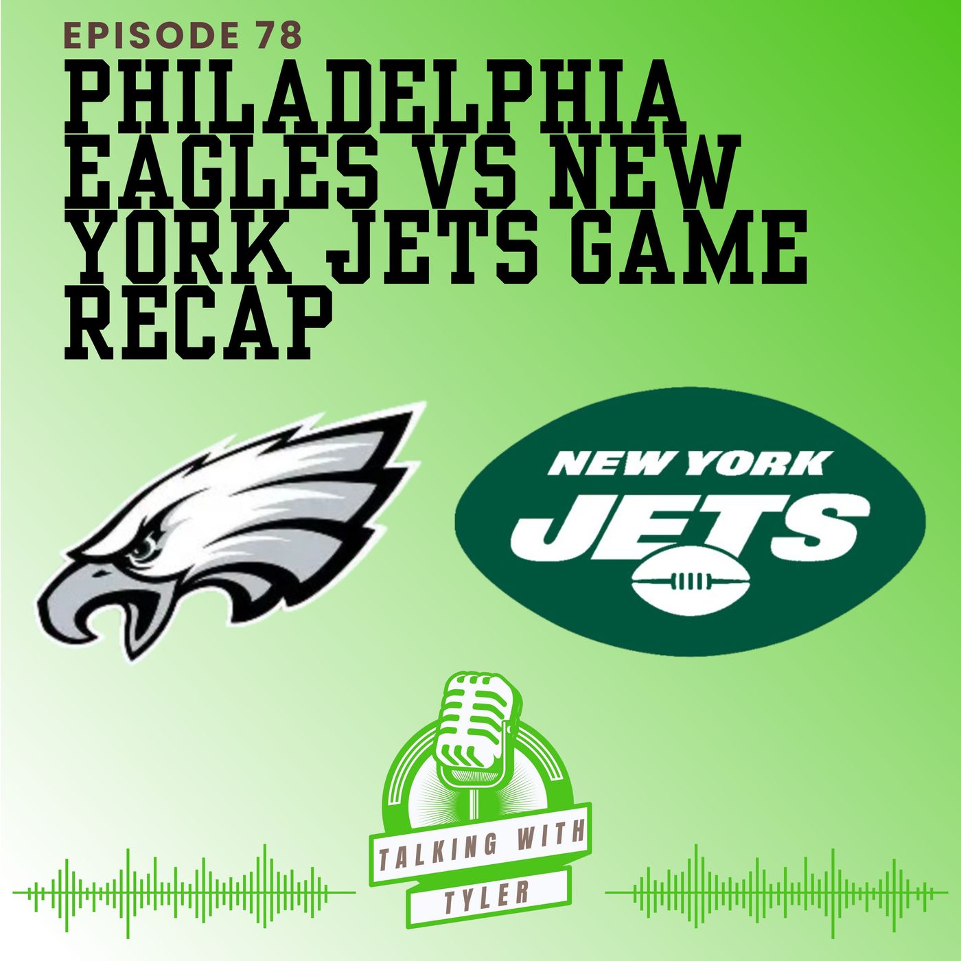 Philadelphia Eagles vs New York Jets Game Recap episode artwork
