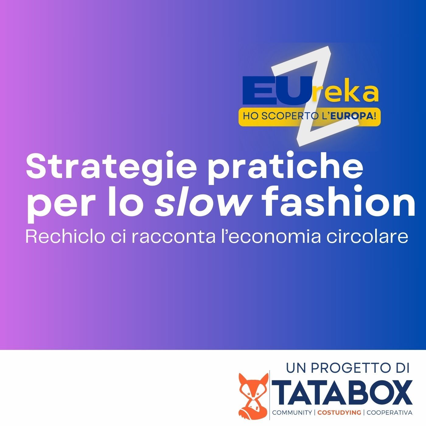 EUreka - La GenZ e l\'Unione Europea