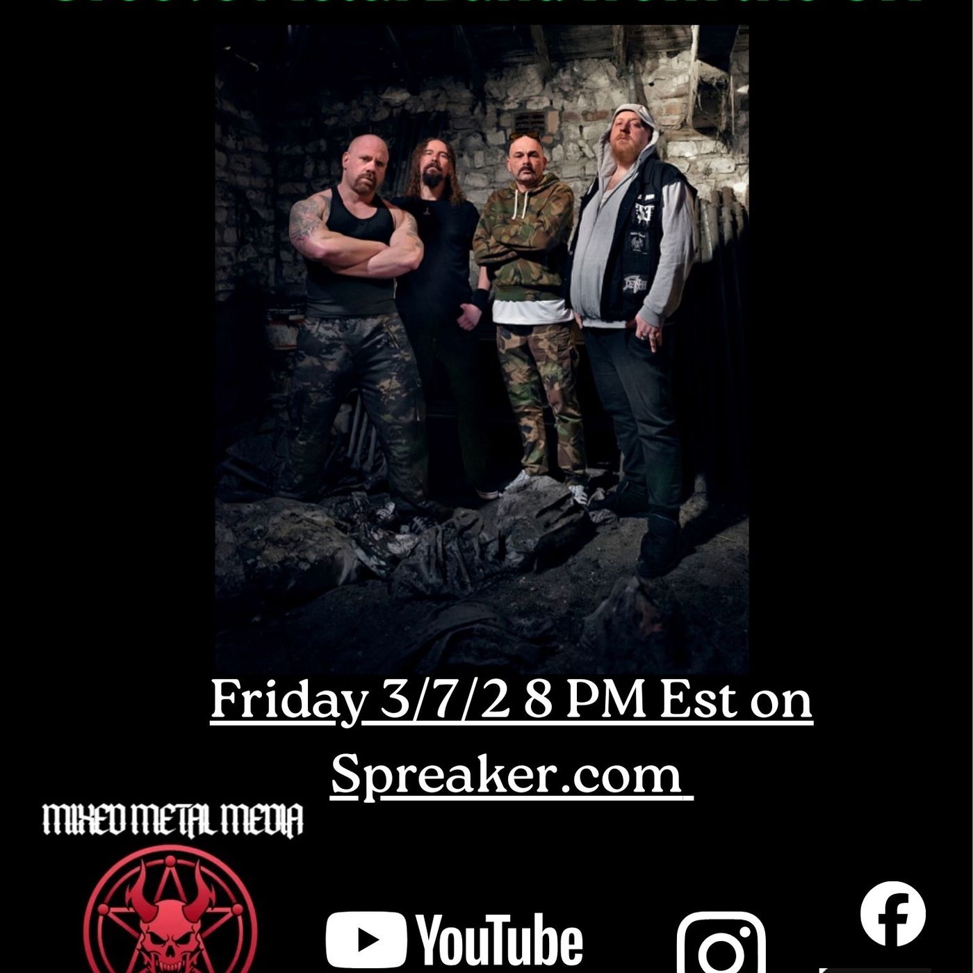 03/07/2026 Mixed Metal Media Interview with L.O.C. Groove Metal Band in UK S:5 E:5 episode artwork
