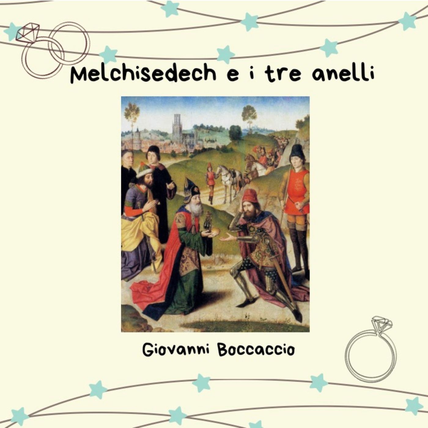 Melchisedech e i tre anelli - Decameron cover art