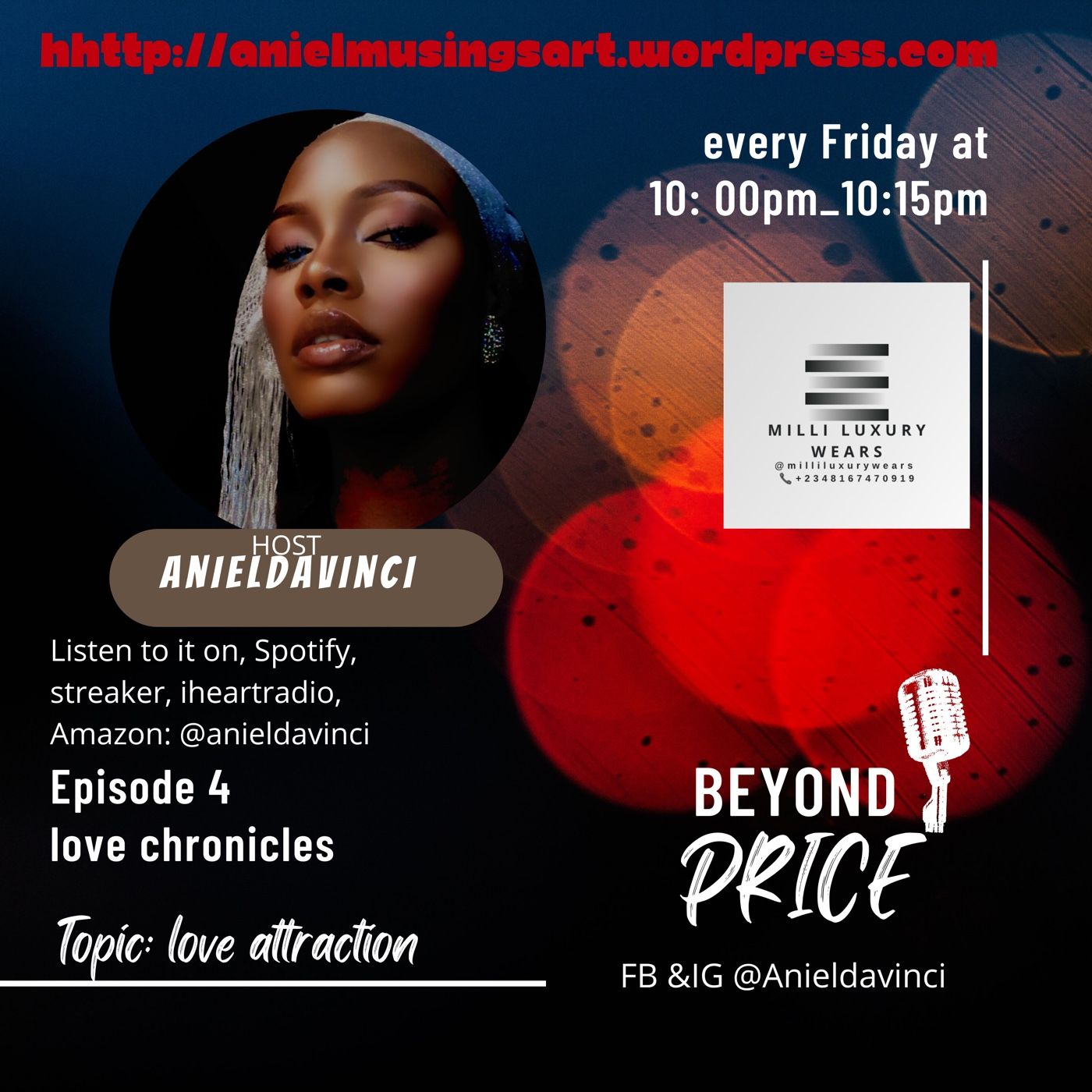 Beyond price With Aniel