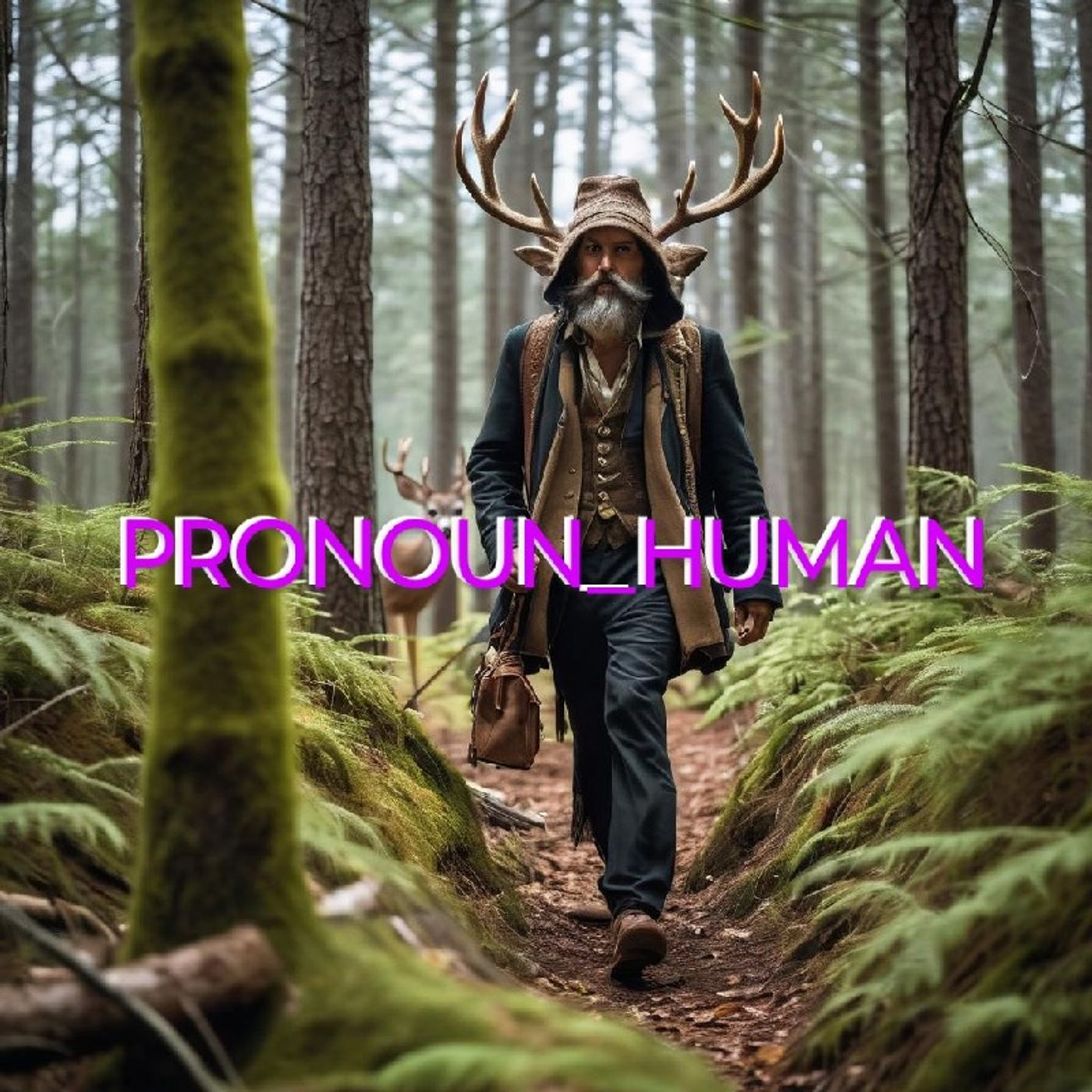 PRONOUN_HUMAN #34 (HAPPY MUTHATURKIN' THANKSGIVING, DEER ASS NAMIN' GAME & MORE ALIEN SHIZZ) episode artwork