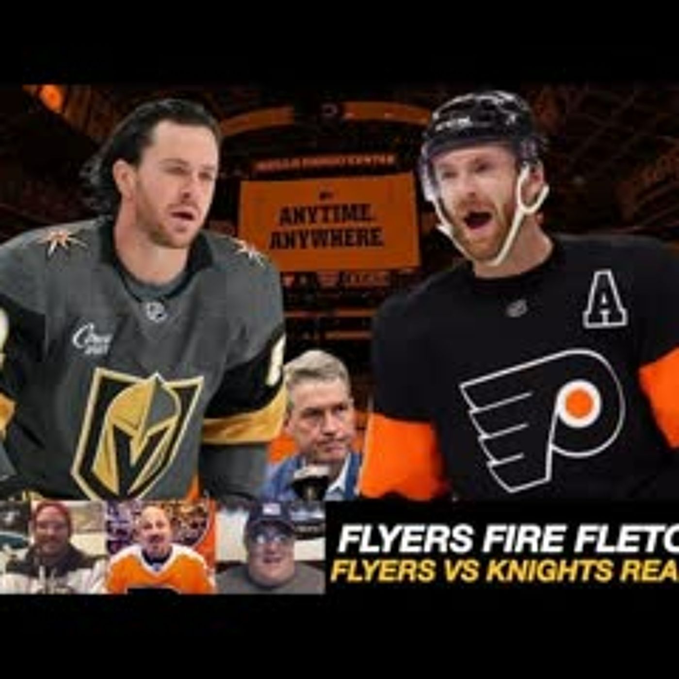Flyers FIRE Chuck Fletcher | Philadelphia Flyers vs Vegas Golden Knights LIVESTREAM REACTIONS episode artwork