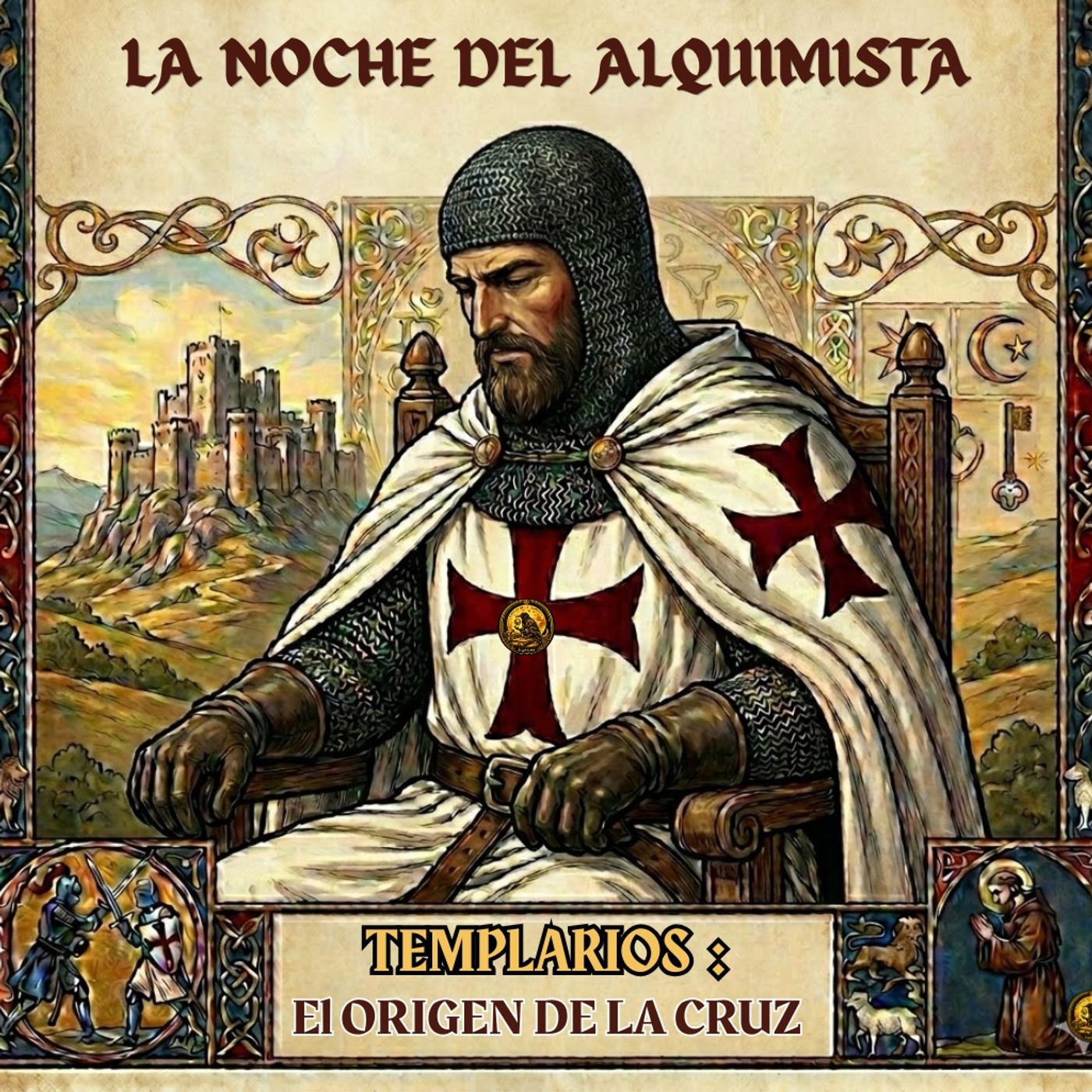 Portada de La Noche Del Alquimista