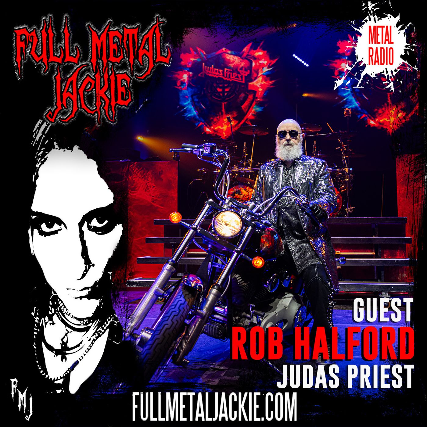 Rob Halford - The Metal God - on the FMJ RADIO SHOW! Weekend of 9/12/25 episode artwork