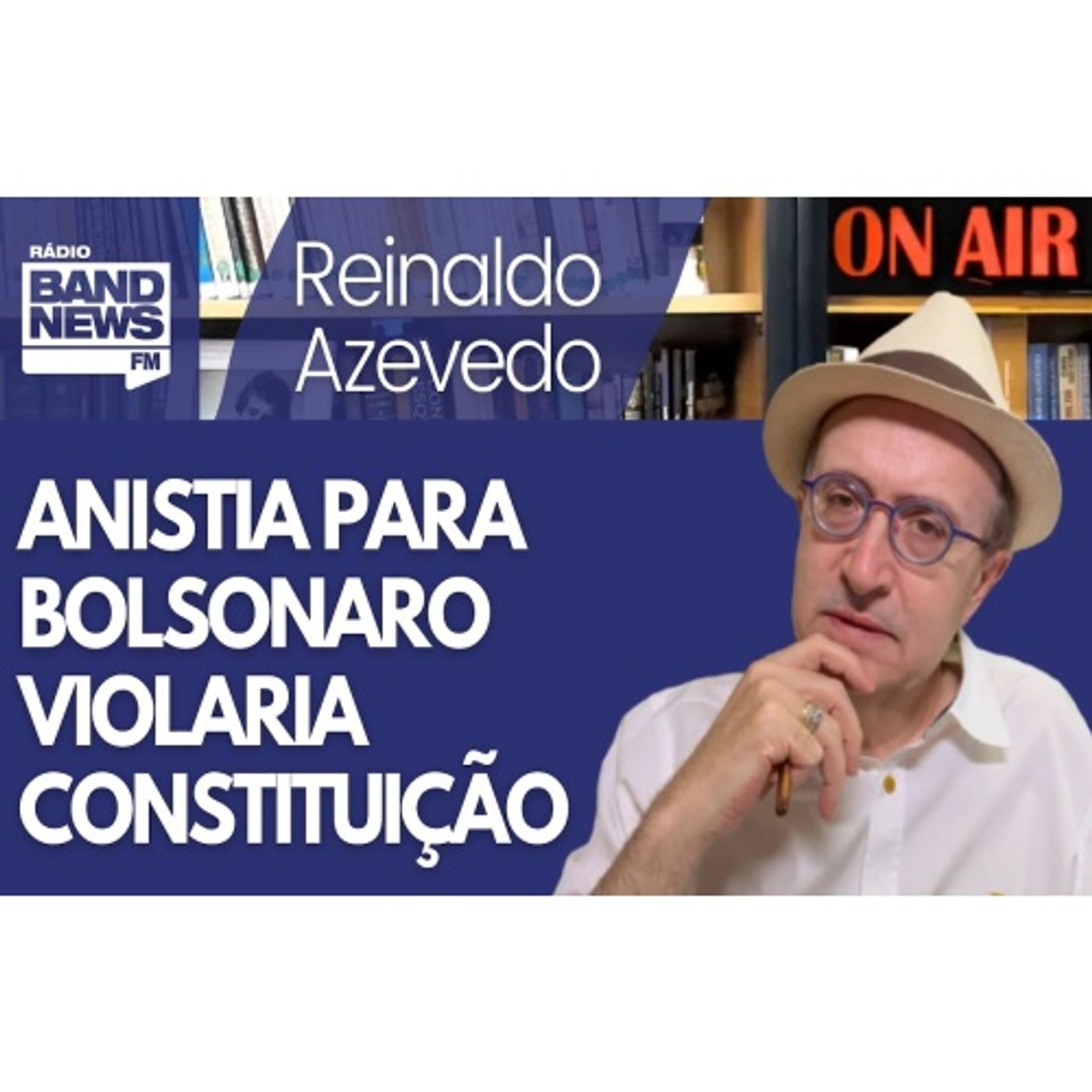 03/07/2023 - Projeto para anistiar Bolsonaro é bobagem flagrantemente inconstitucional