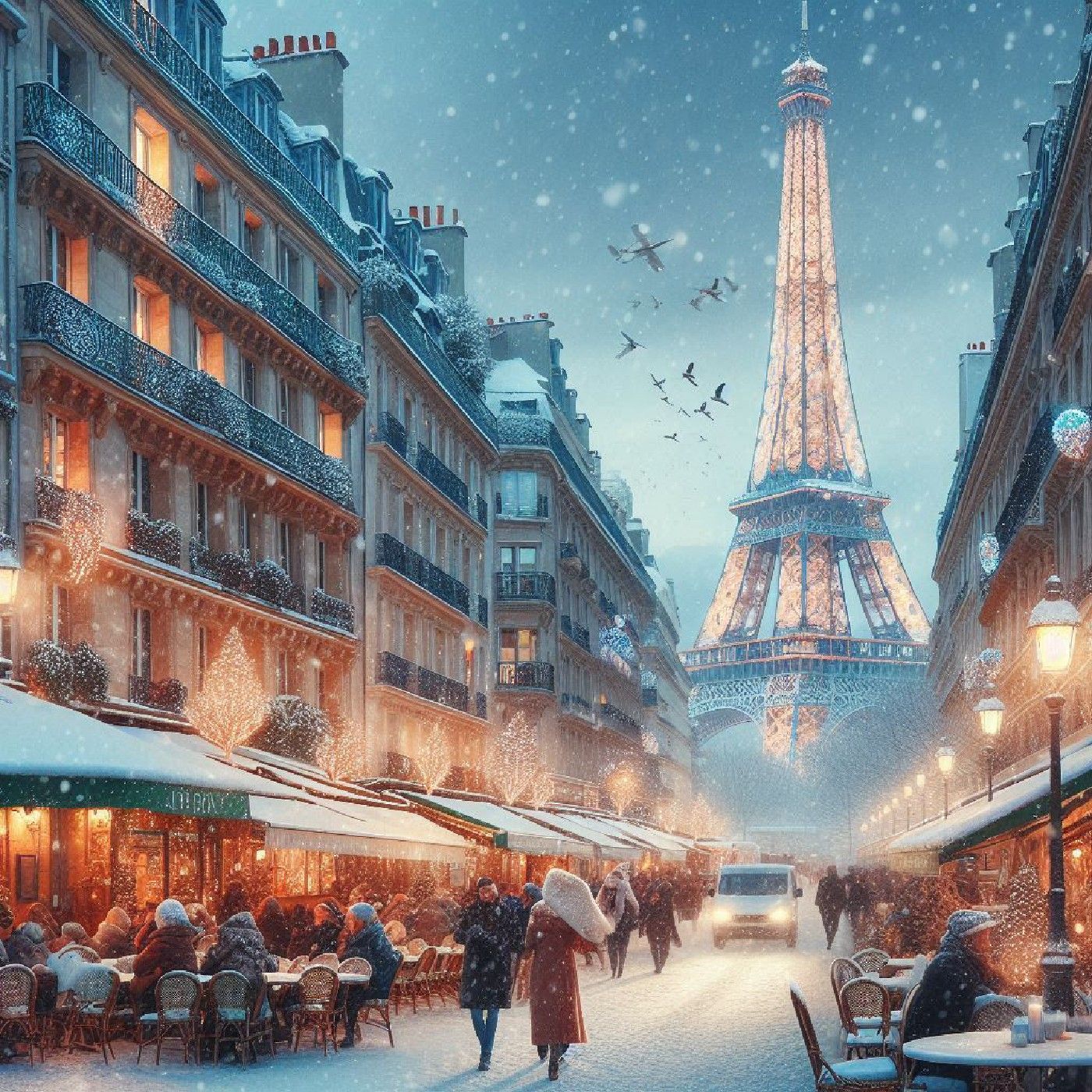 También en París cae nieve podcast artwork