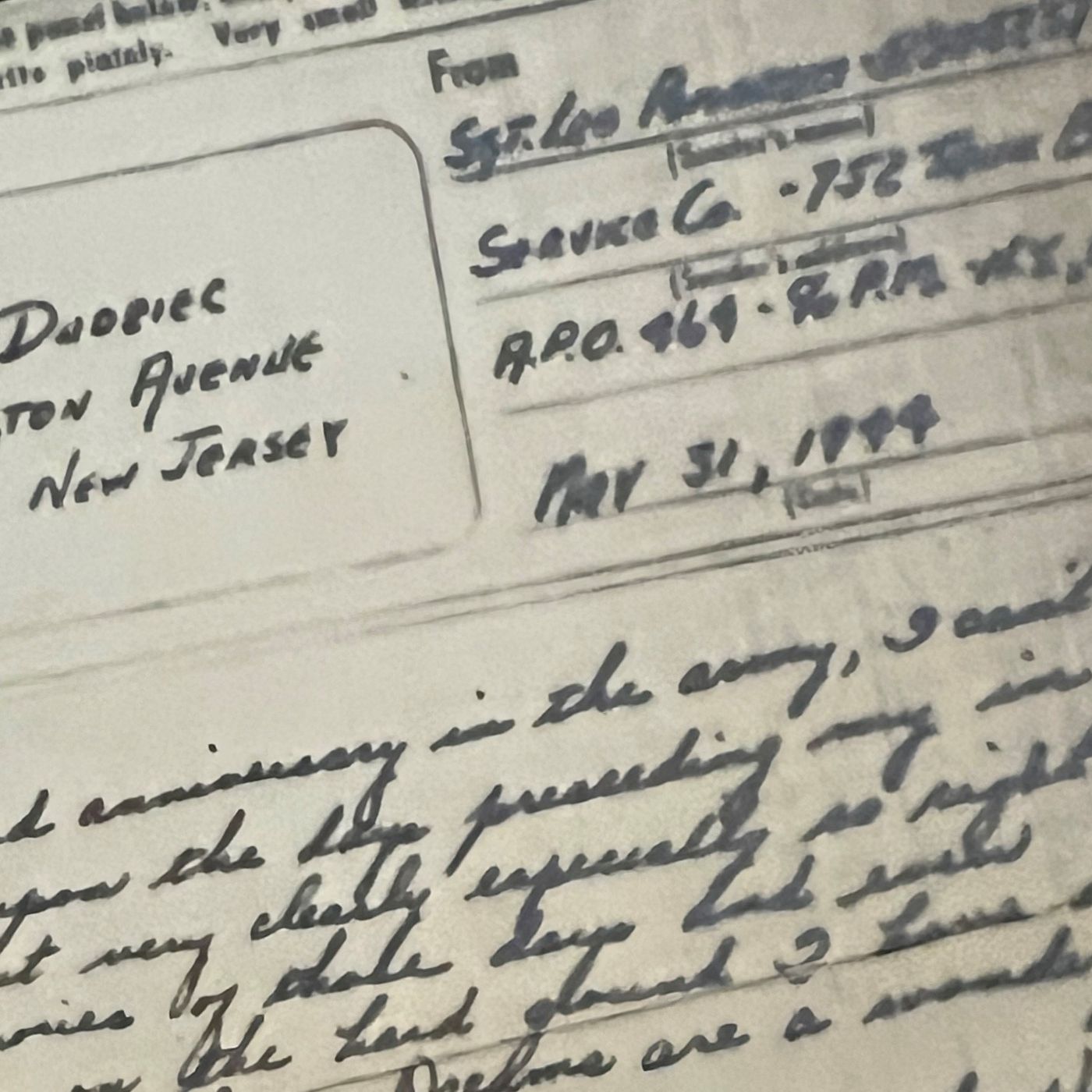 War and Family: Letters Home
