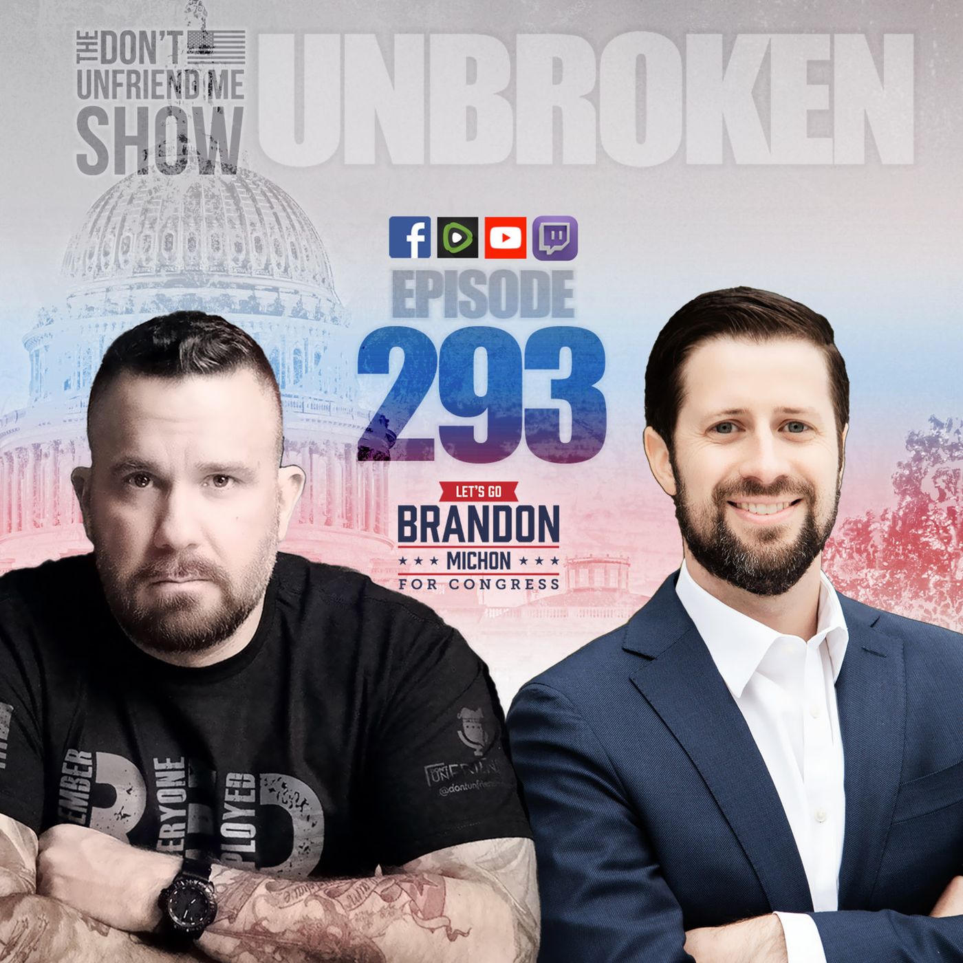 #293: Let’s Go Brandon Michon: Mr. Michon Goes to Washington episode artwork