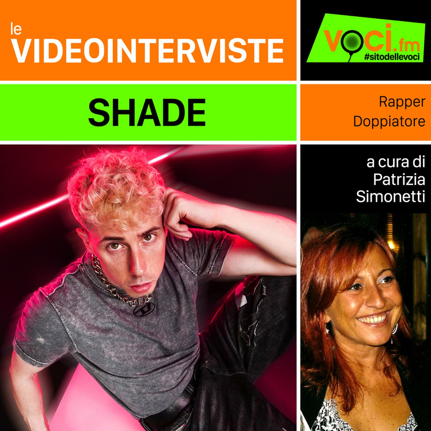 Il rapper e doppiatore SHADE su VOCI.fm  - clicca play e ascolta l'intervista episode artwork