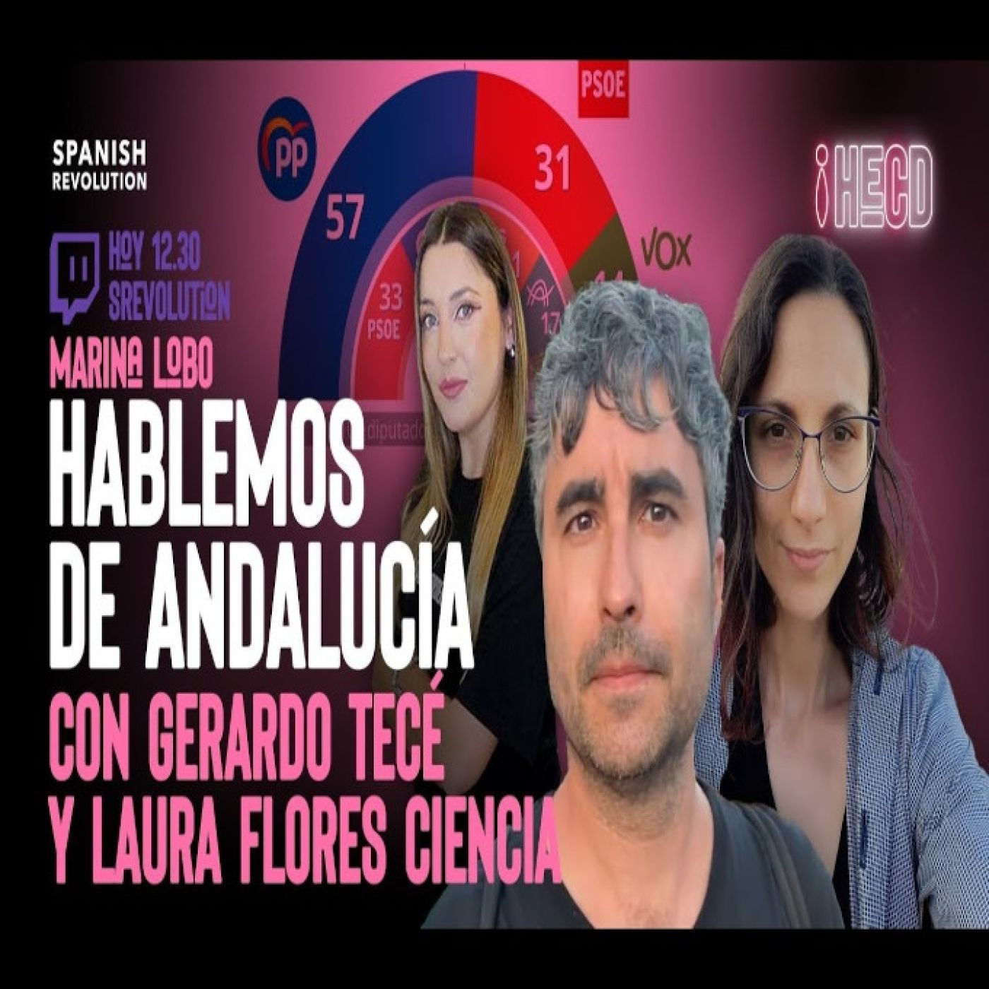 HECD 102 - Hablemos de Andalucía, con Gerardo Tecé y Laura Flores