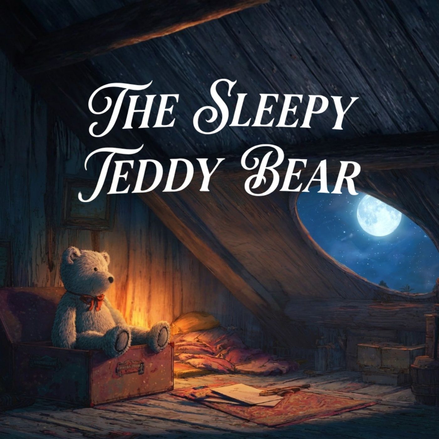 The Sleepy Teddy Bear in the Attic - A Cozy Bedtime Story for Adults