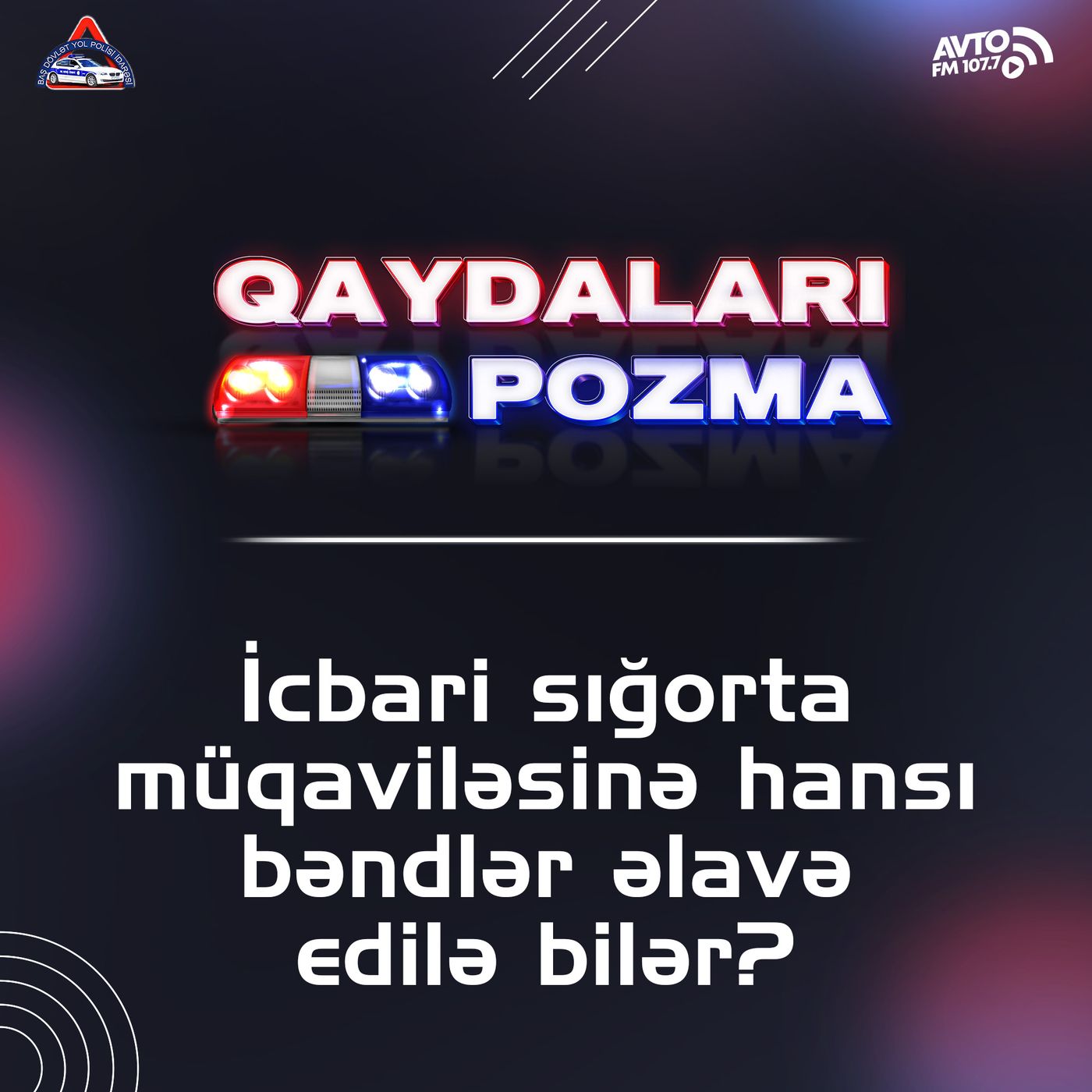 İcbari sığorta müqaviləsinə hansı bəndlər əlavə edilə bilər?