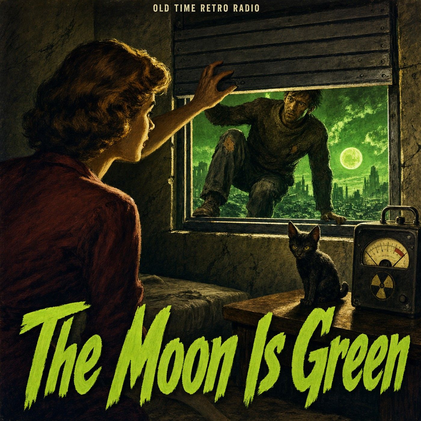 X Minus One - "The Moon Is Green" (Old Time Radio, 1957) episode artwork