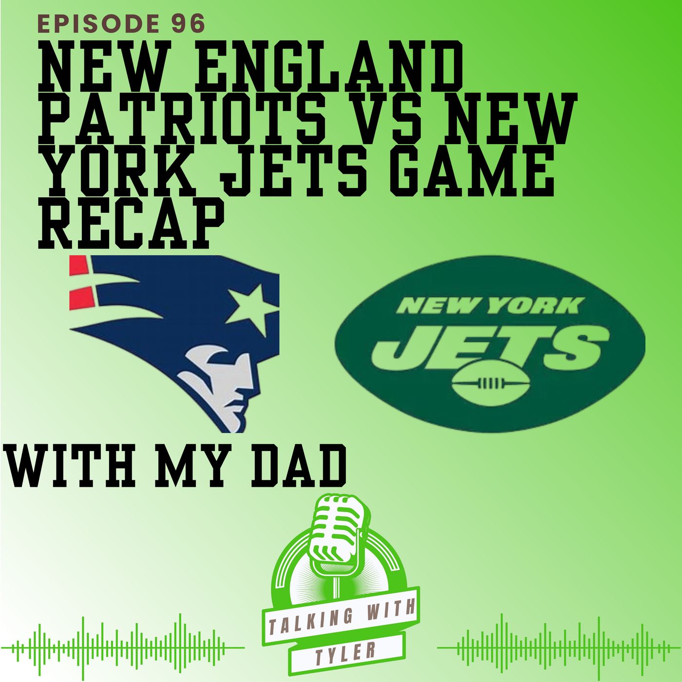 New England Patriots vs New York Jets Game Recap episode artwork