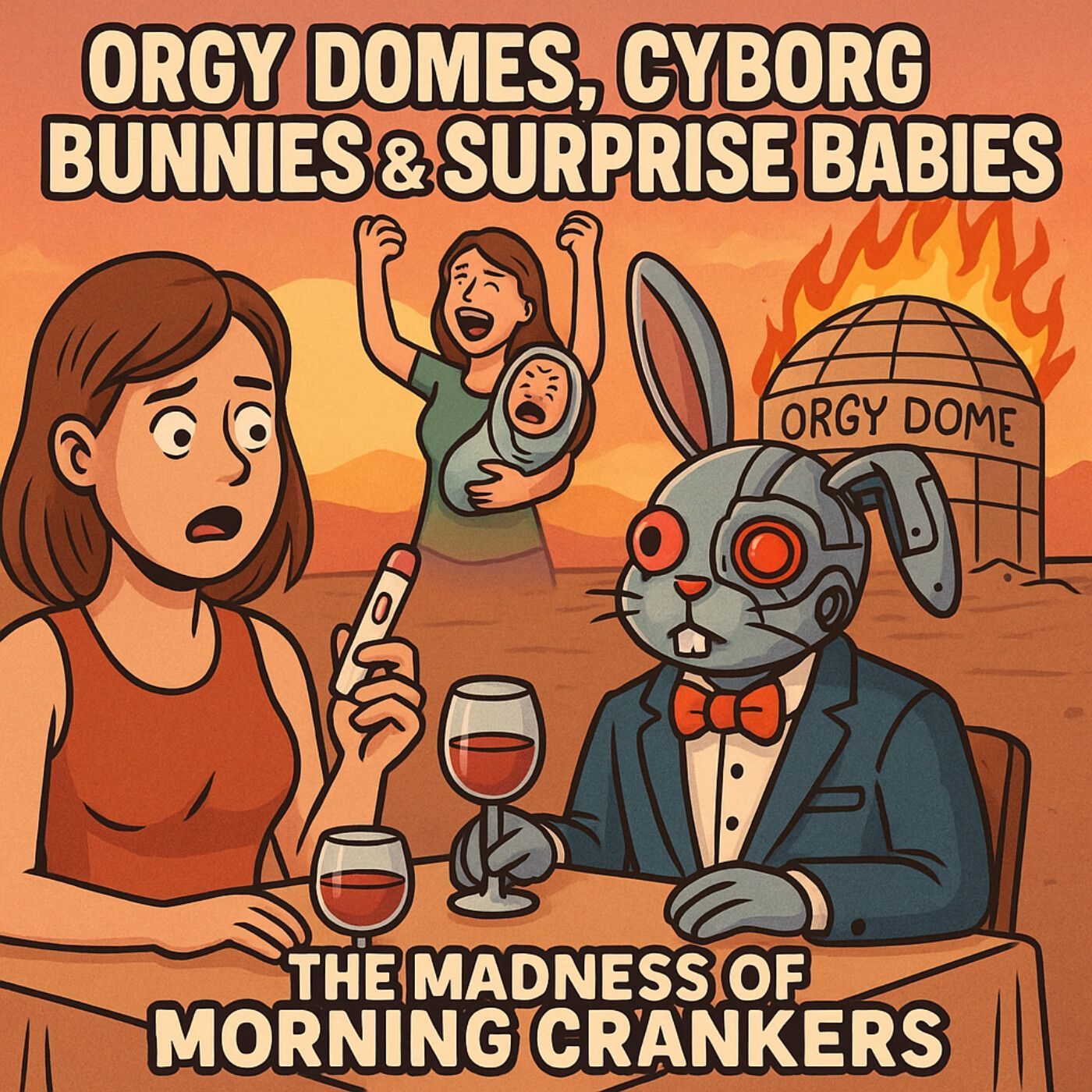 Morning Crankers: Comedy - News & Outrageous Real-Life Stories