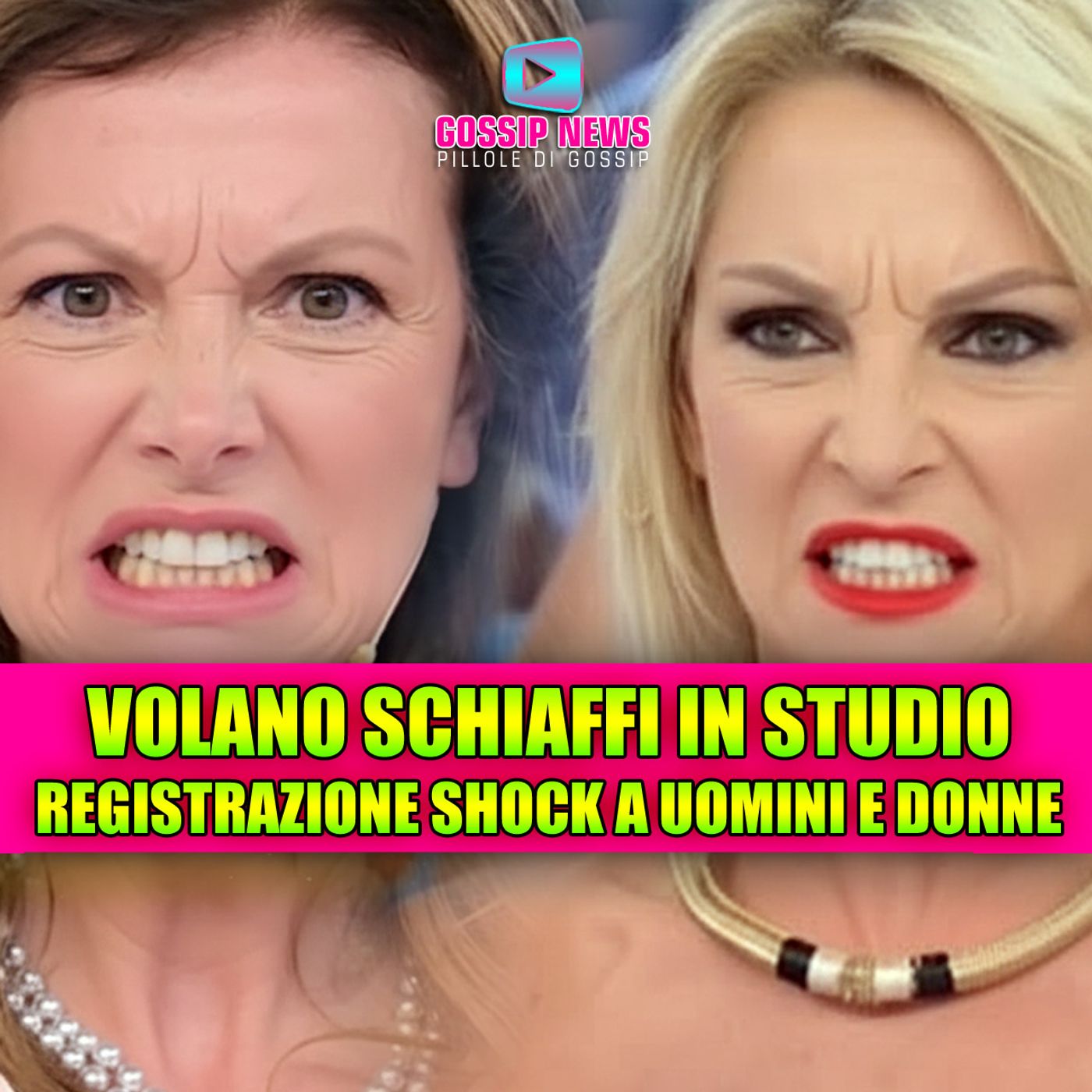 Uomini e Donne registrazione shock: volano schiaffi in studio