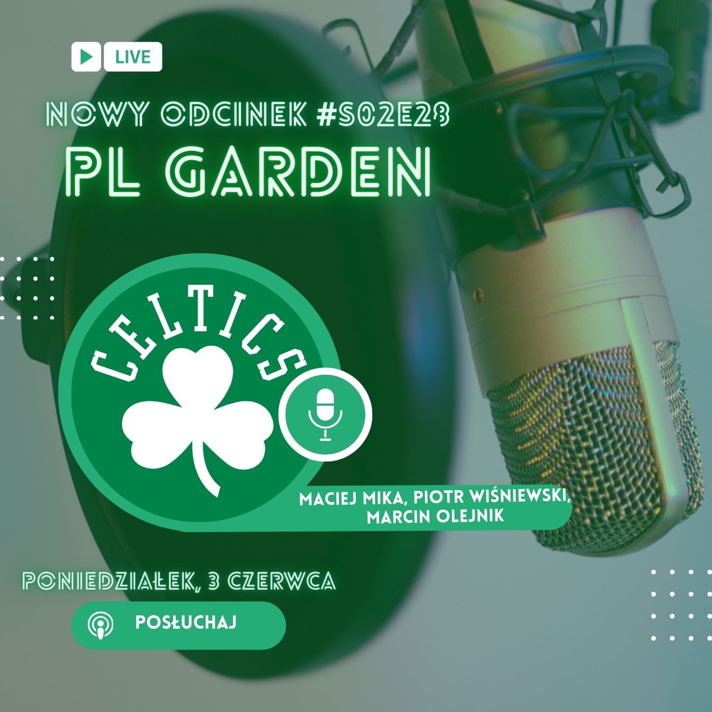 S02E28 2 gości! Zapowiedź wielkich finałów NBA: Dallas Mavericks - Boston Celtics episode artwork
