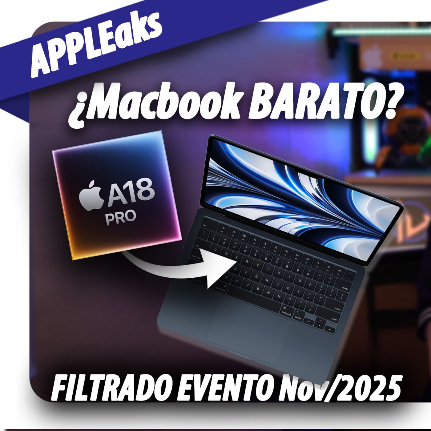 💻  Apple cambia TODO ¿El NUEVO MacBook con chip A18?💥