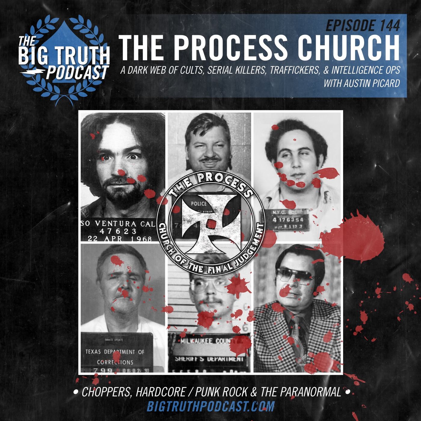 #144- The Process Church : A Dark Web of Cults, Serial Killers, Traffickers, & Intelligence Ops – With Austin Picard