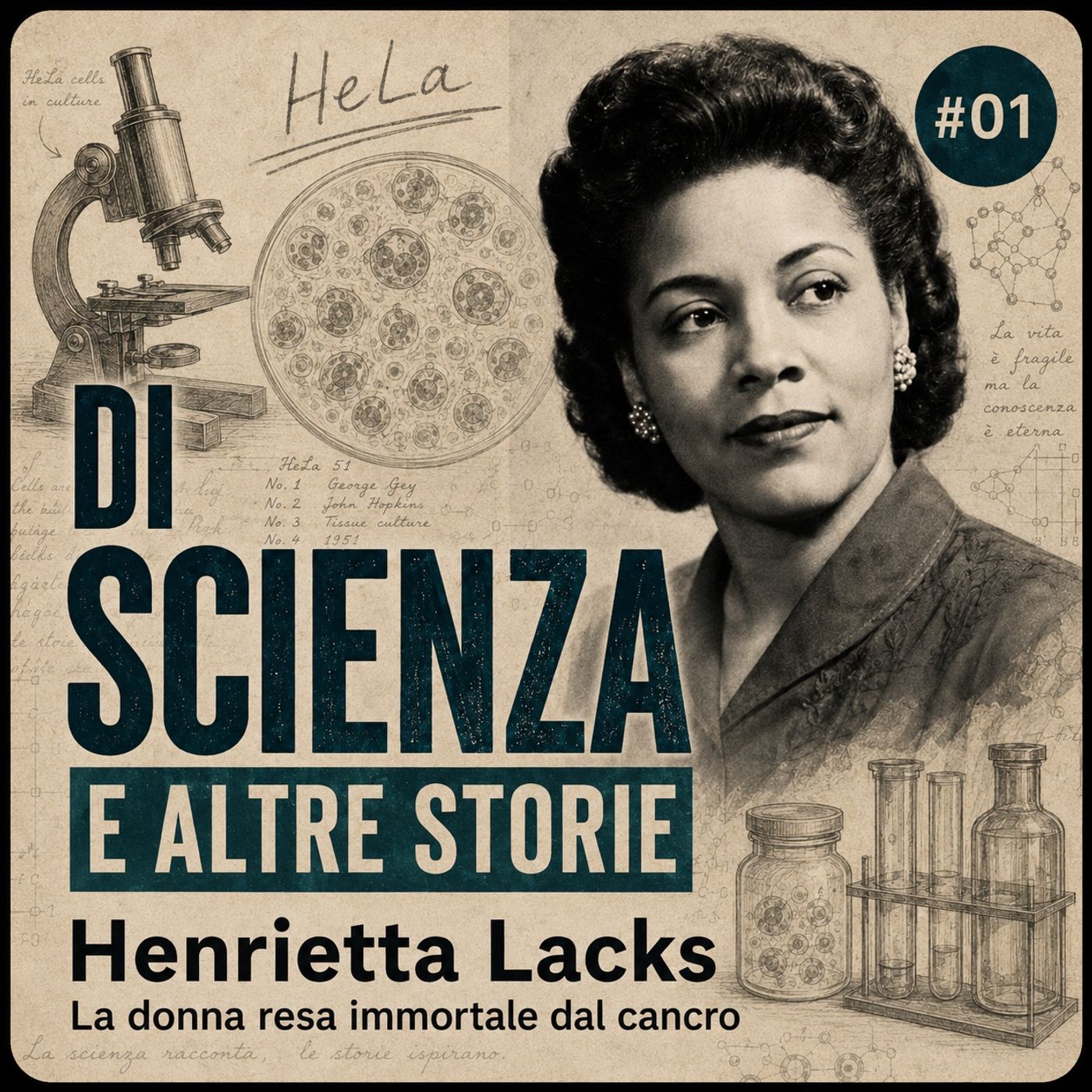 Di scienza e altre storie #01 |La donna resa immortale dal cancro episode artwork