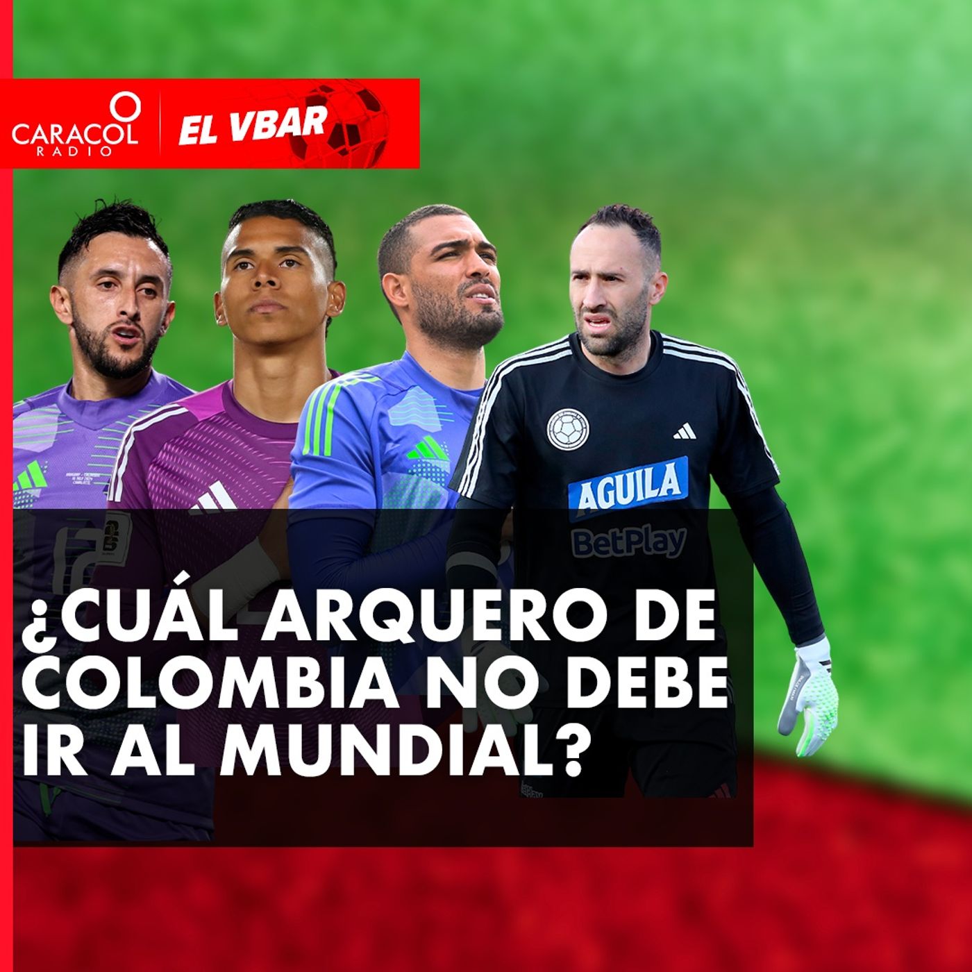 ¿Cuál arquero de COLOMBIA no debe ir al mundial?