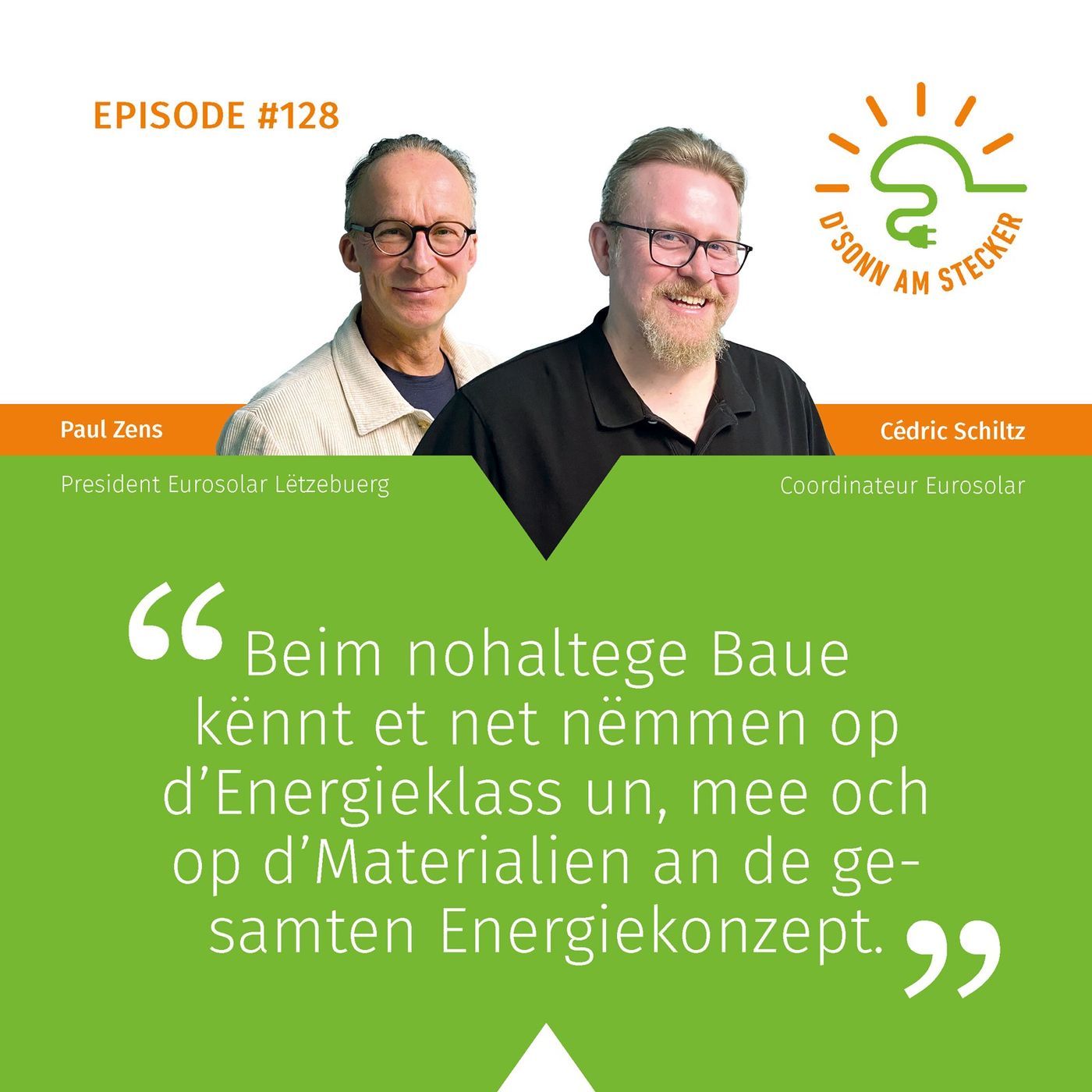 128 - Wat ass nohaltegt Bauen?