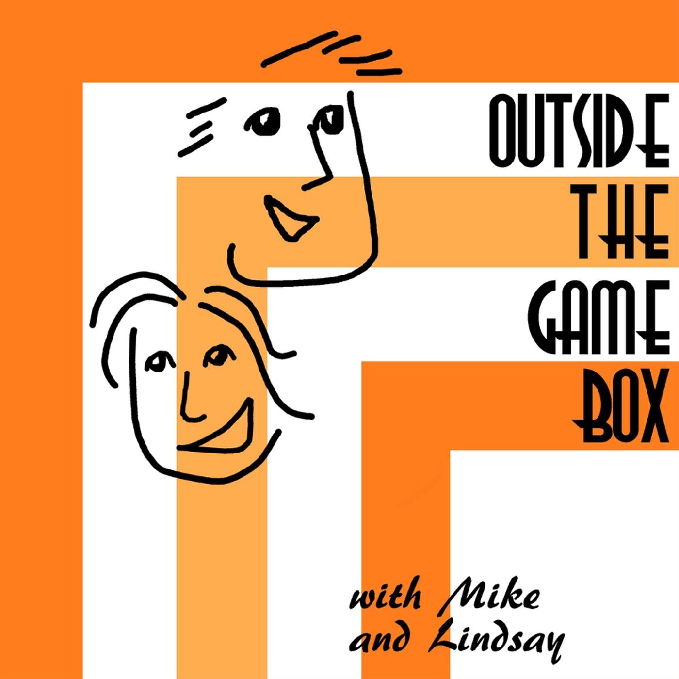 Outside the Game Box's tracks